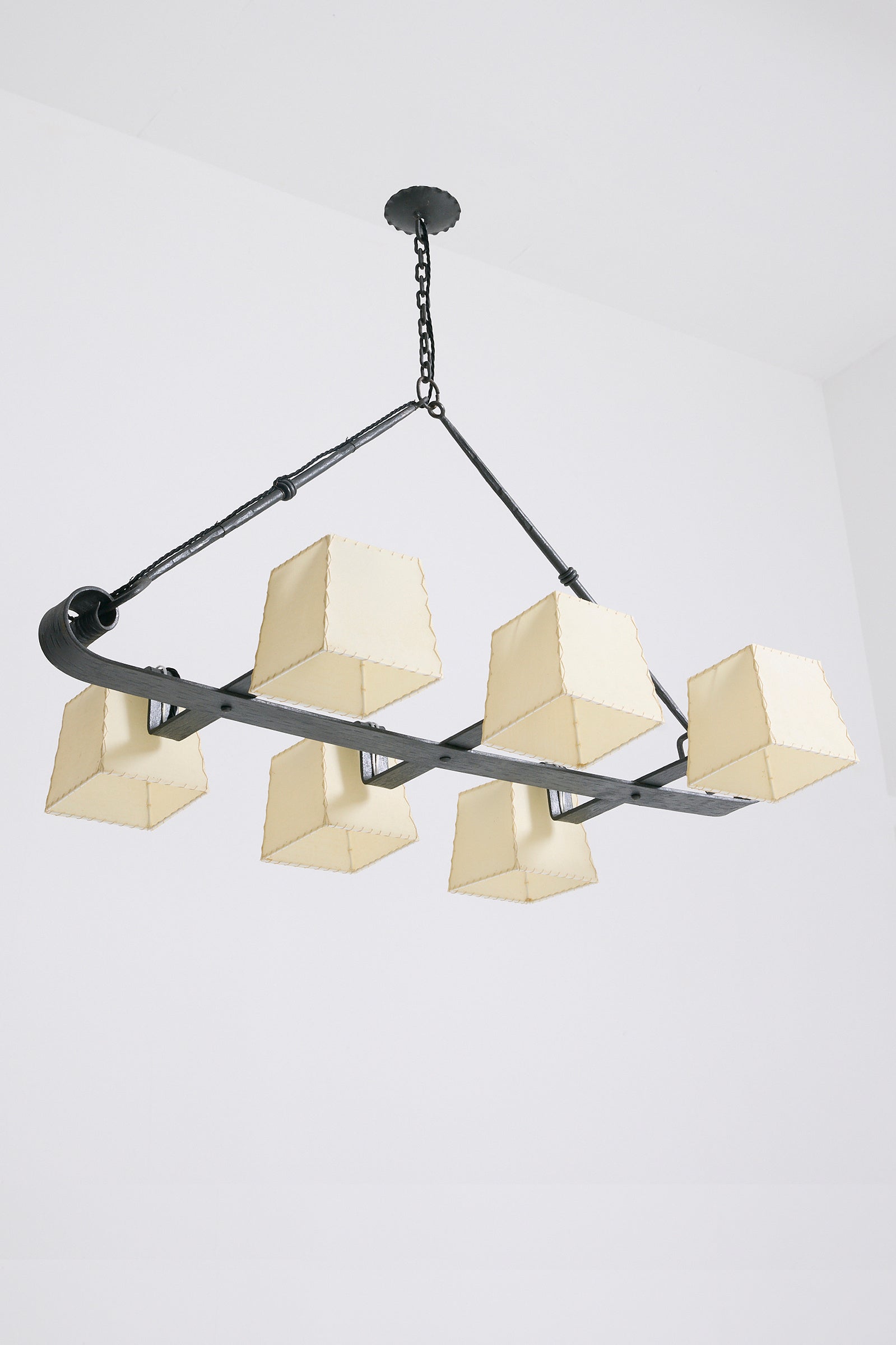 Spanish Iron Ceiling Light