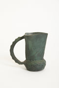 10186- Green Ceramic Jug