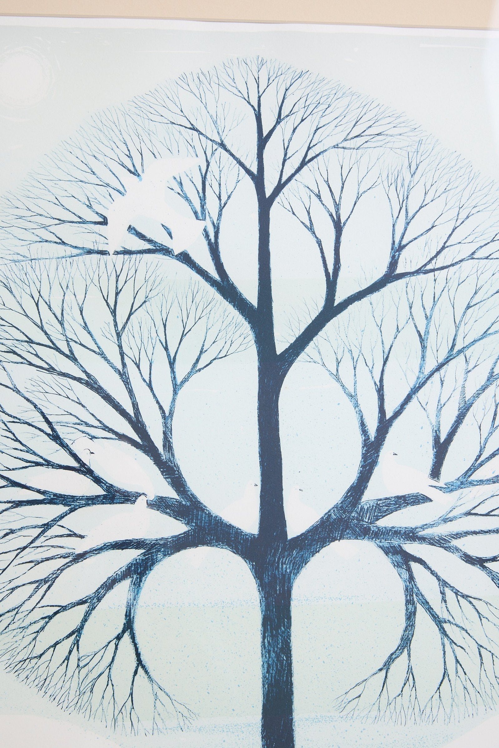 Lithograph by Kerstin Lundberg-Stenman (1926-2007)