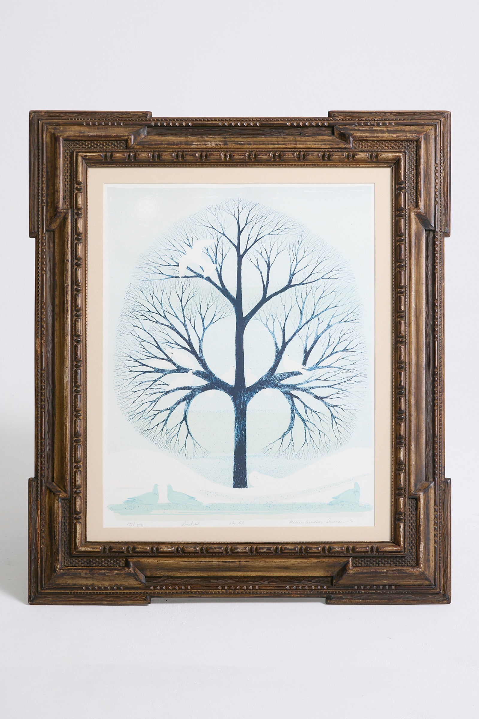 10189- Lithograph by Kerstin Lundberg-Stenman (1926-2007)