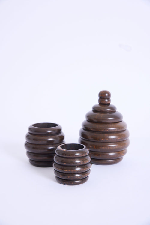 10190- Art Deco Group of Pots