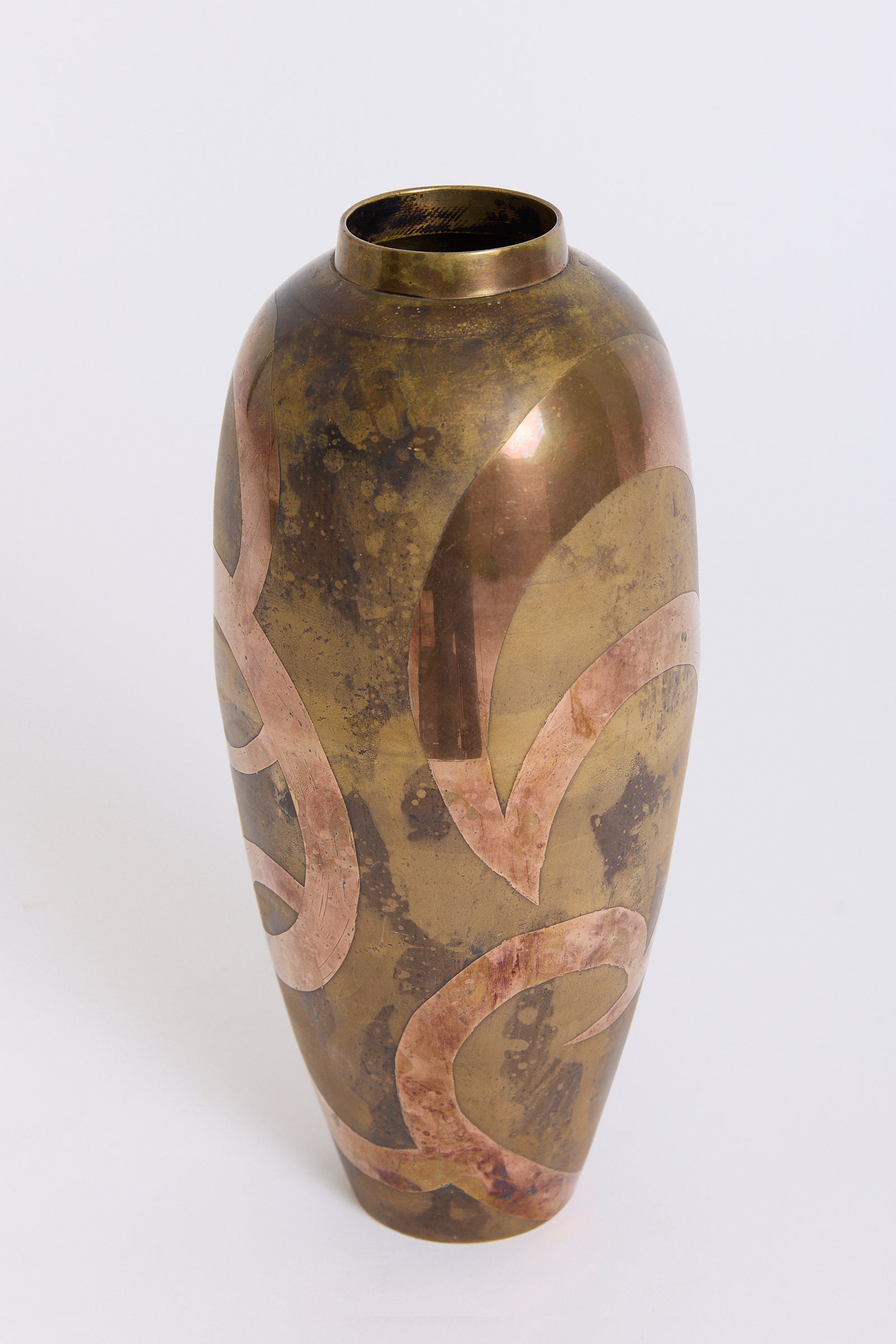 Dinanderie Vase