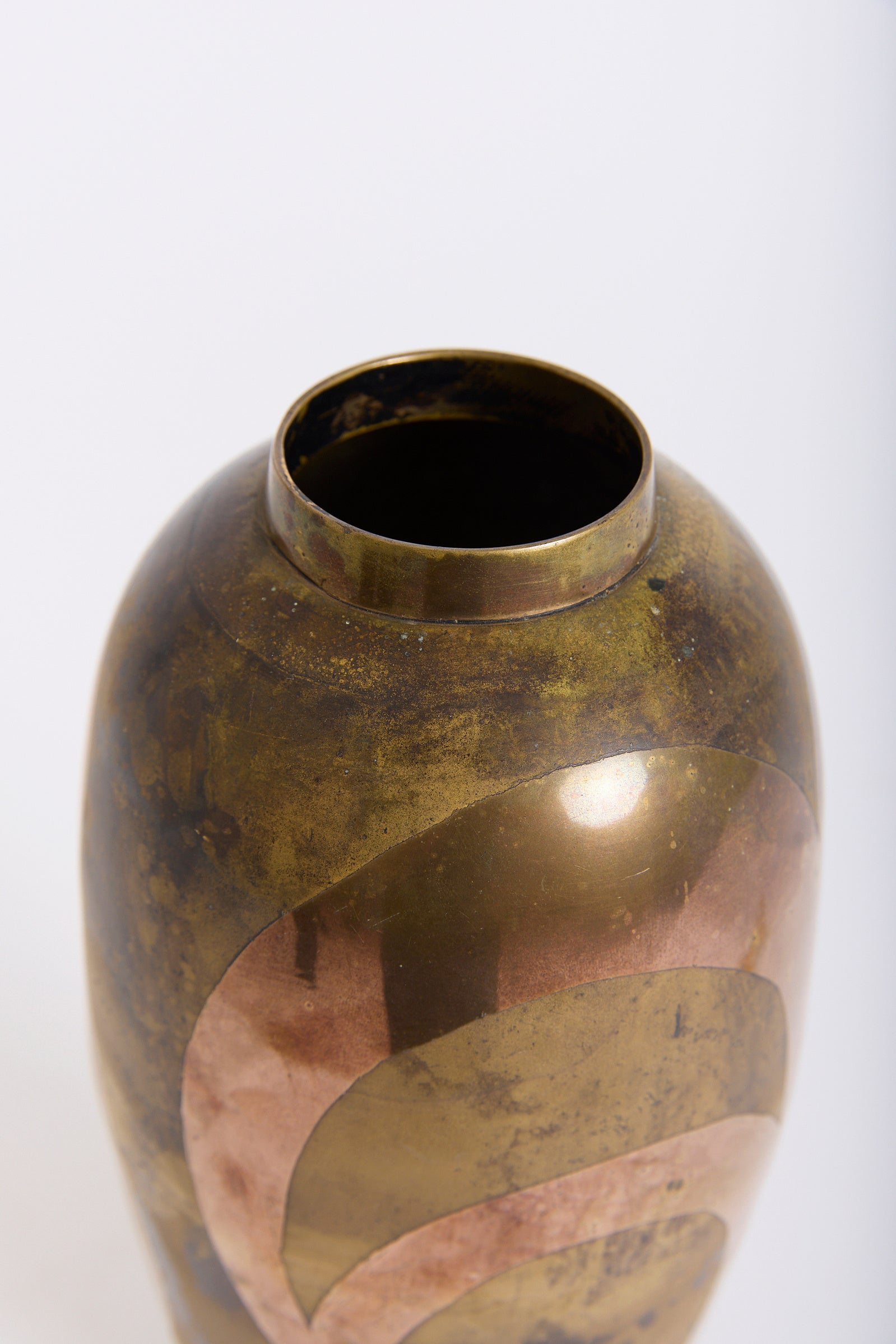 Dinanderie Vase