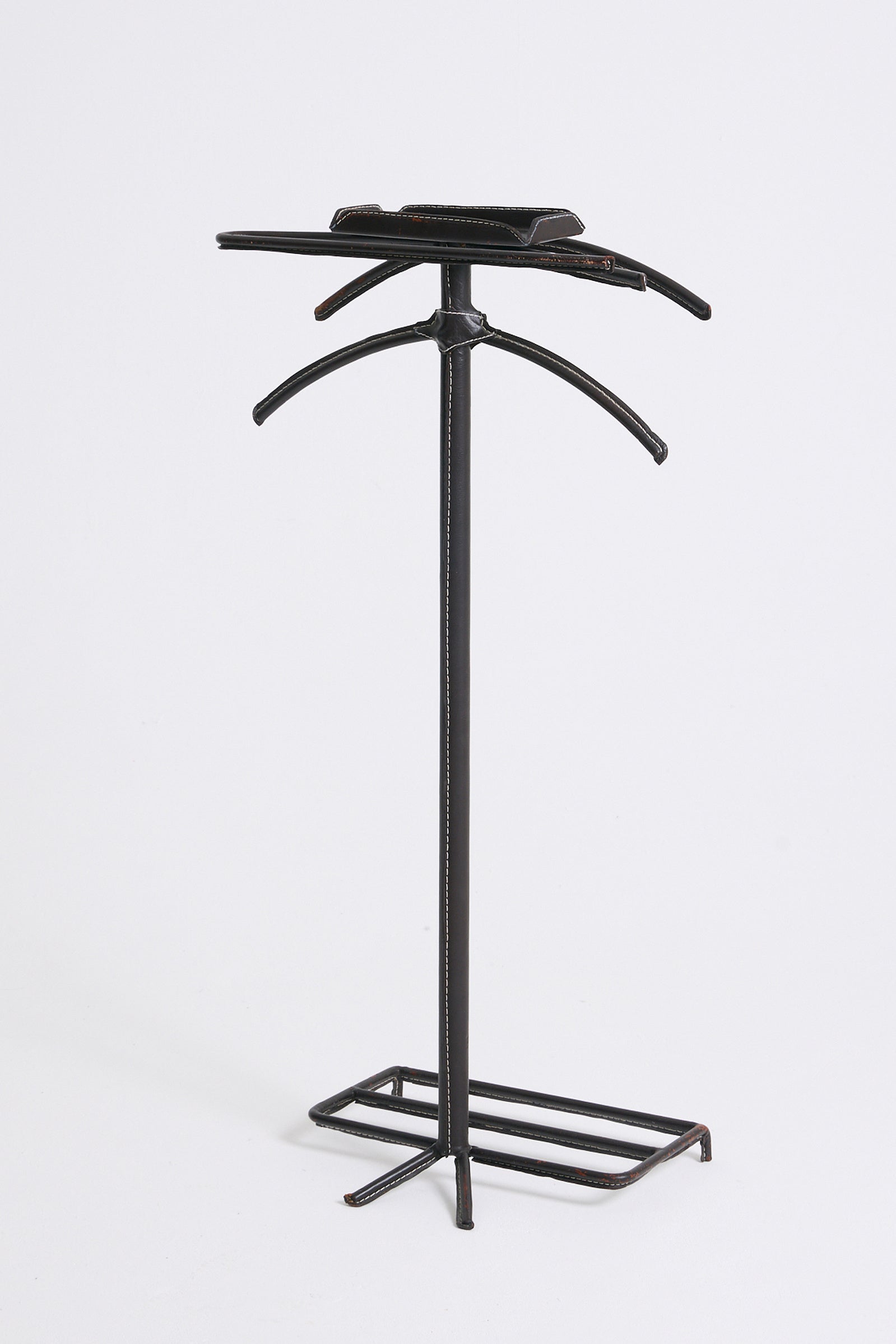 Mid-Century Leather Valet
