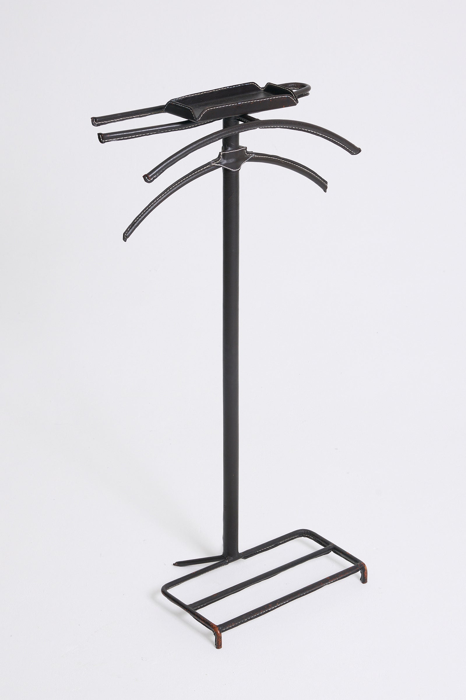 Mid-Century Leather Valet
