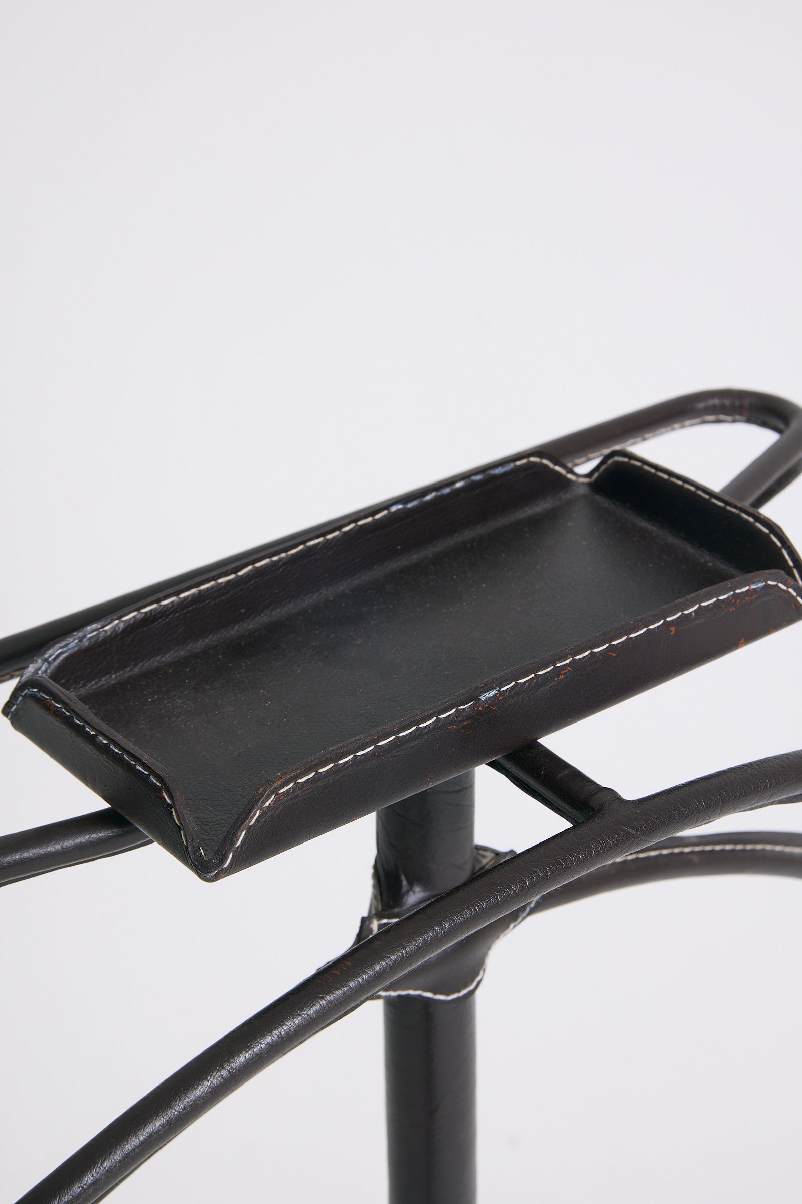 Mid-Century Leather Valet