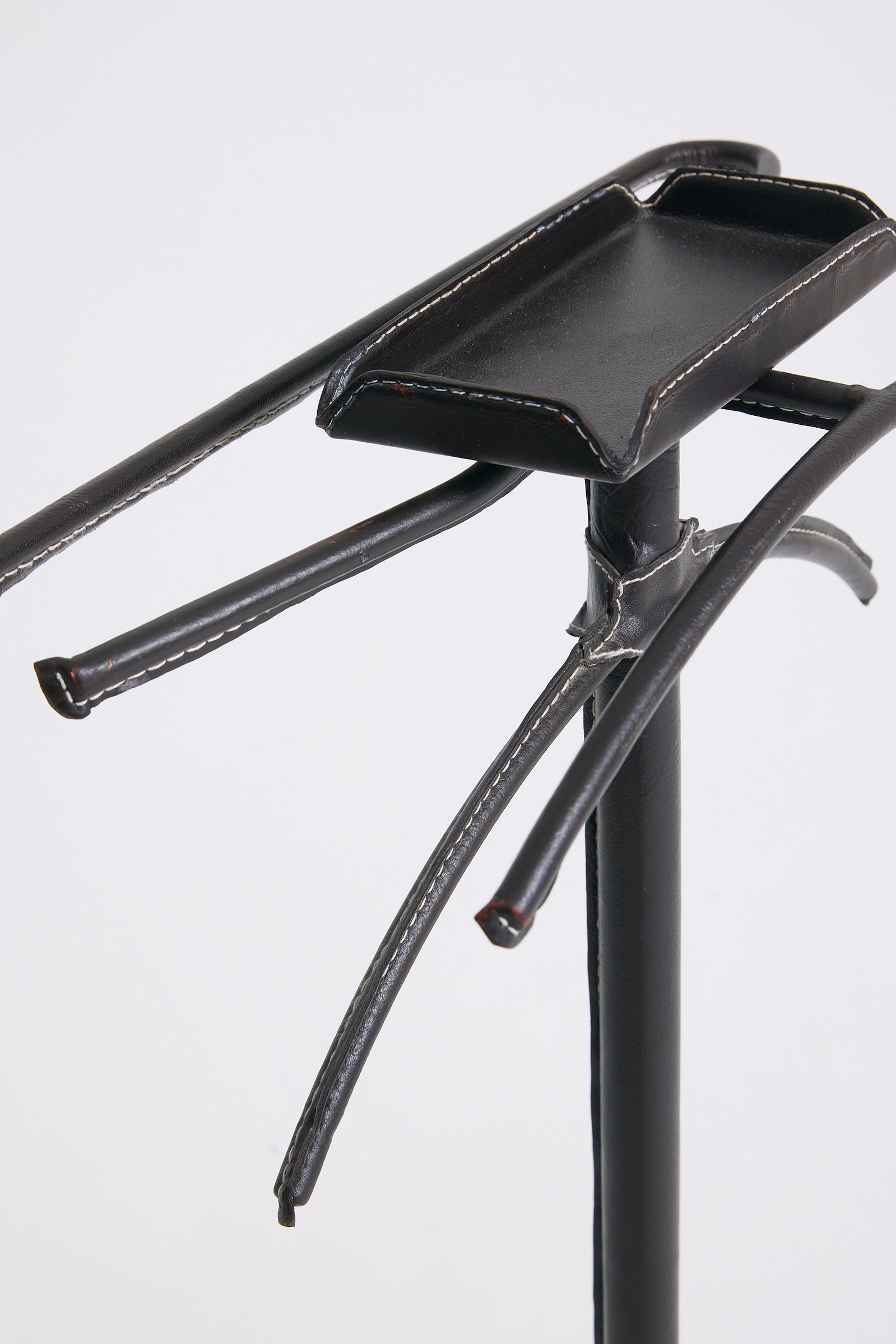 Mid-Century Leather Valet