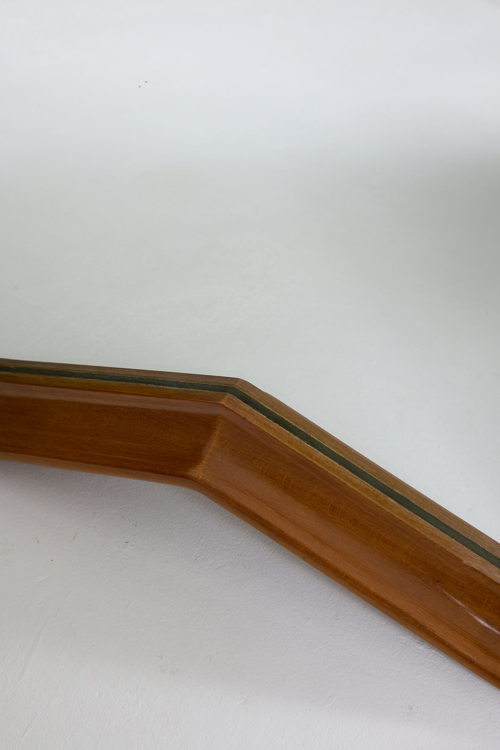 Shield Walnut Mirror