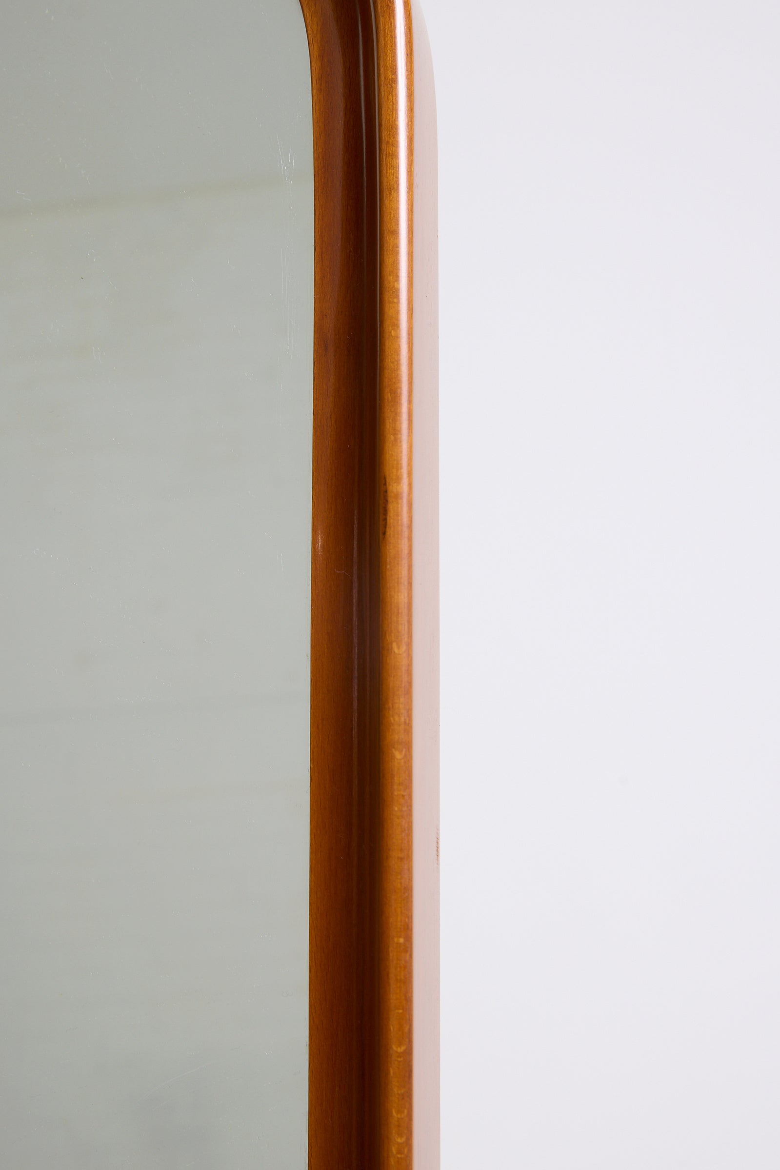 Shield Walnut Mirror