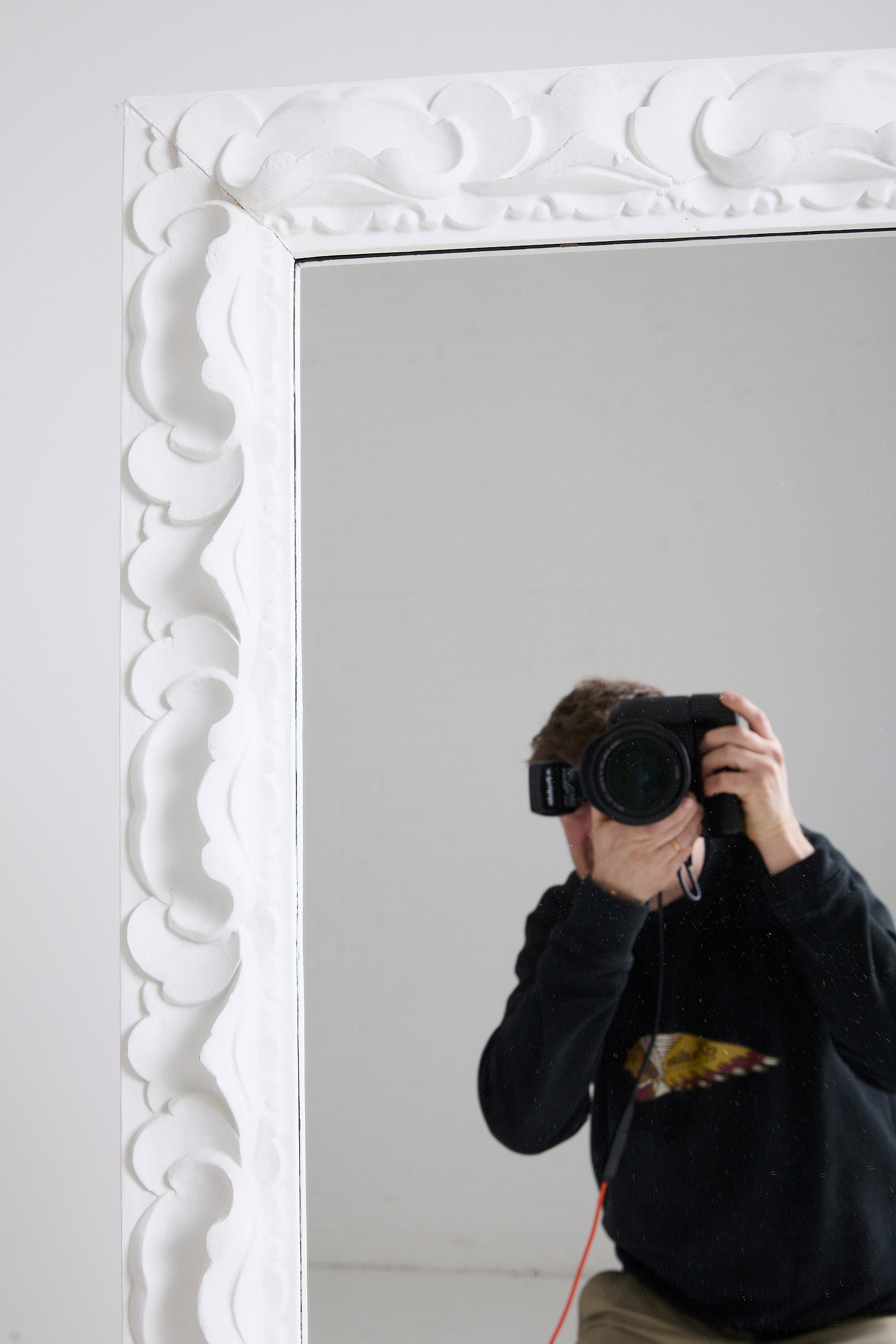 Gesso Tall Mirror