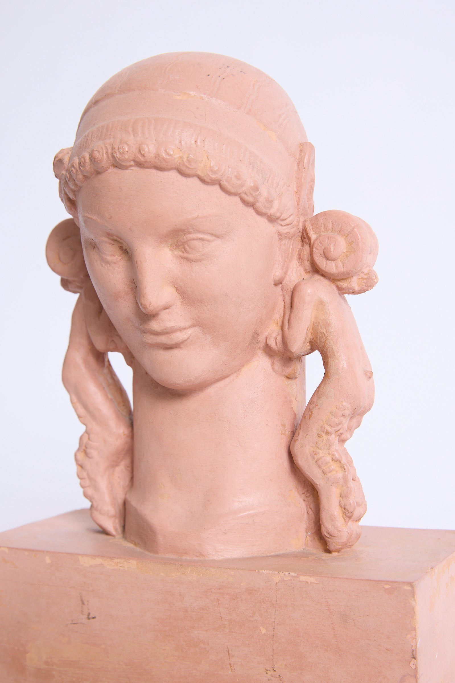 Faun's Head by Jean-René Debarre (1907-1968)