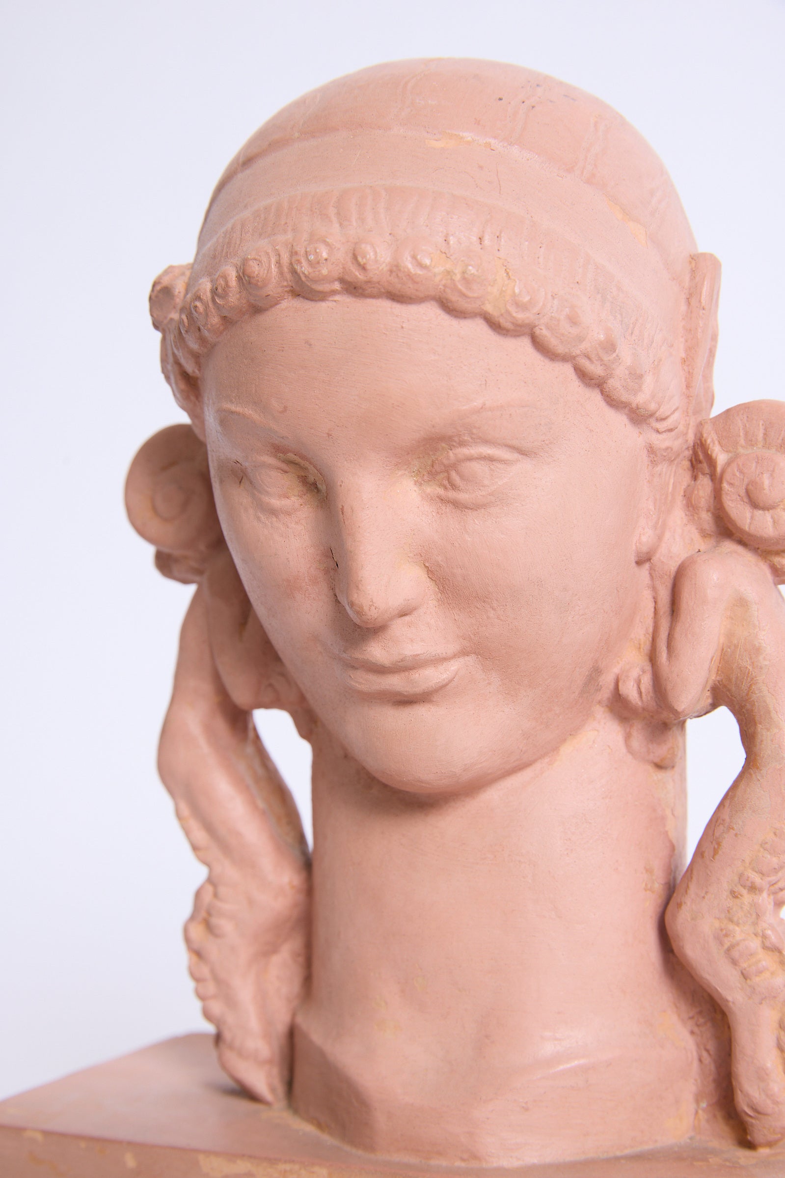 Faun's Head by Jean-René Debarre (1907-1968)