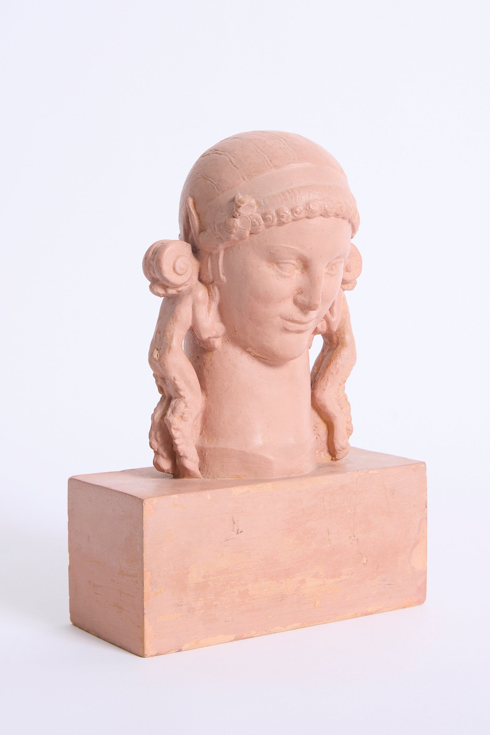 Faun's Head by Jean-René Debarre (1907-1968)