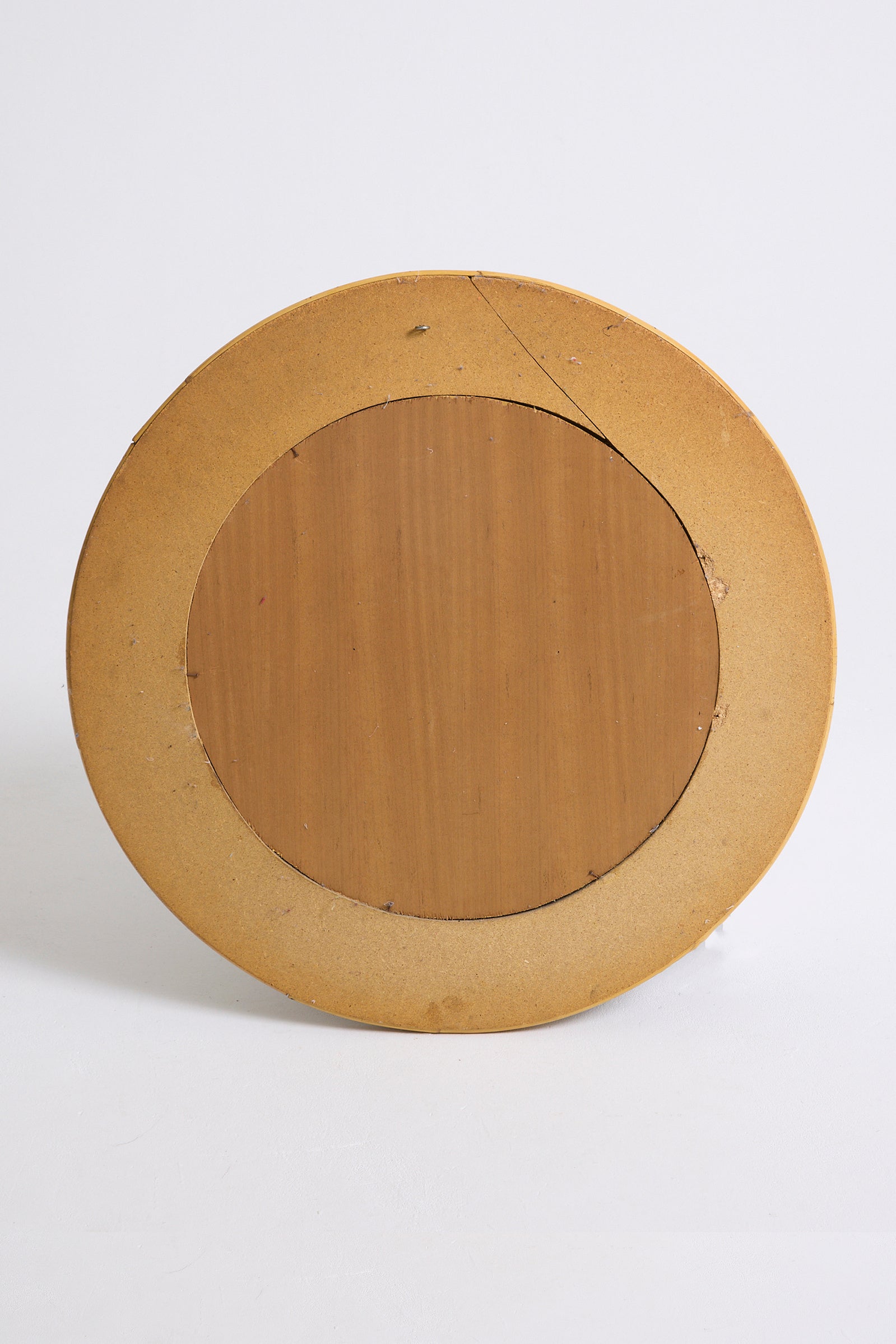 Round Rattan Mirror