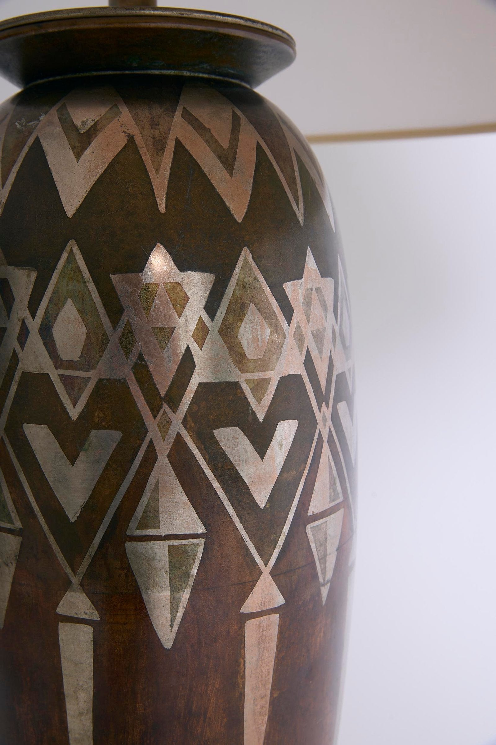 Large Art Deco Table Lamp