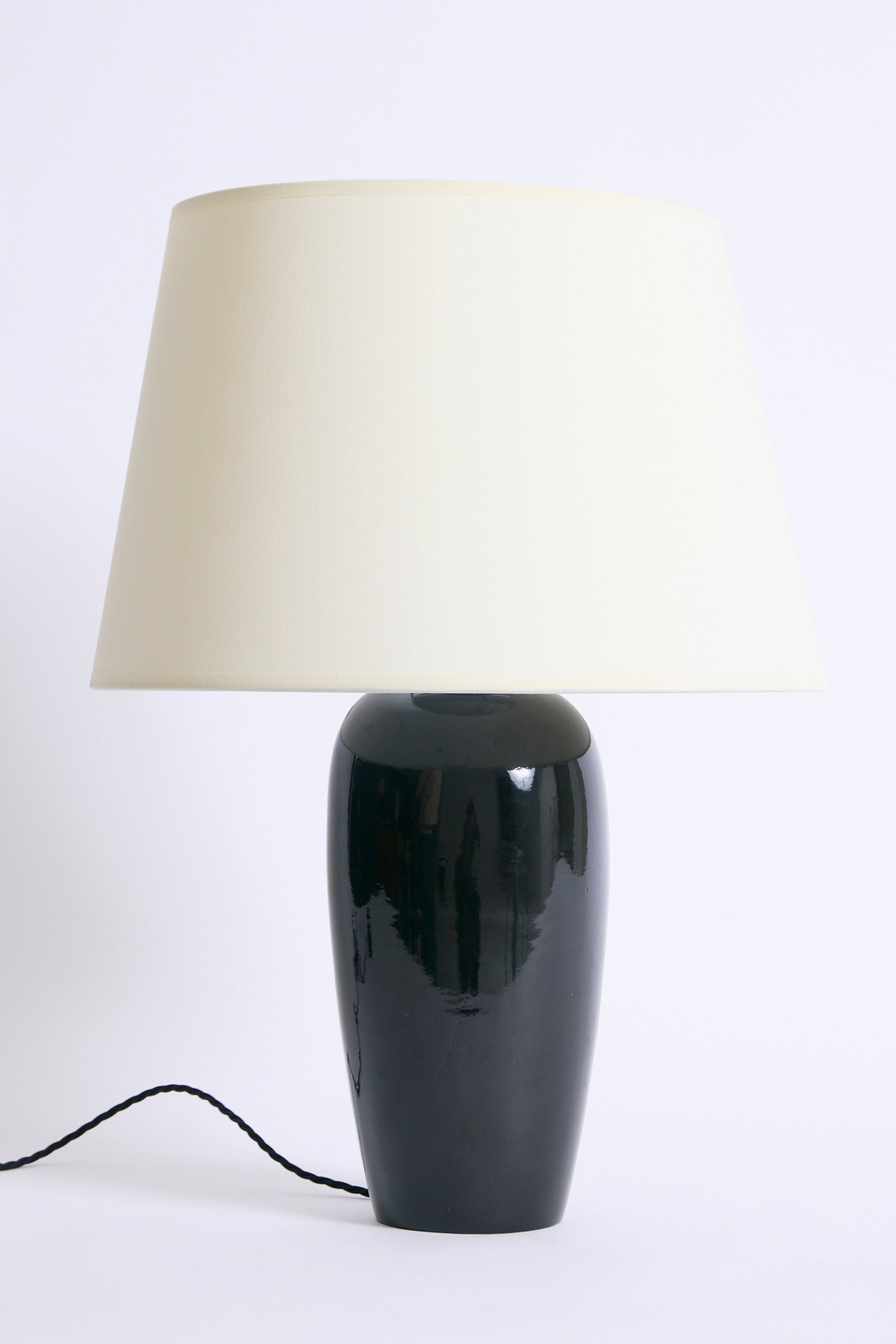 10311- Black Ceramic Table Lamp