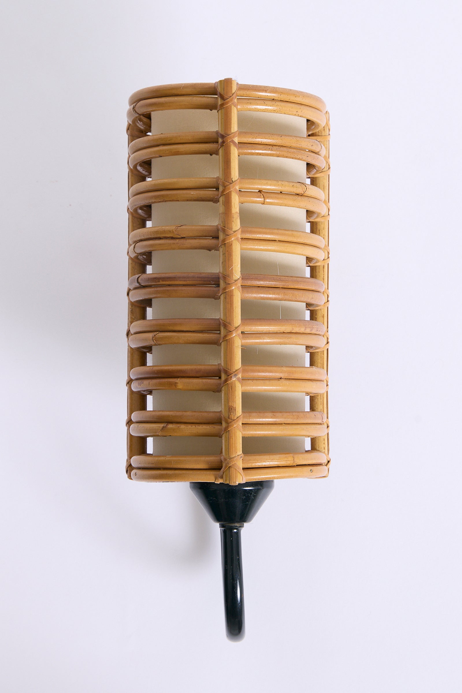 Pair of Rattan Wall Lights