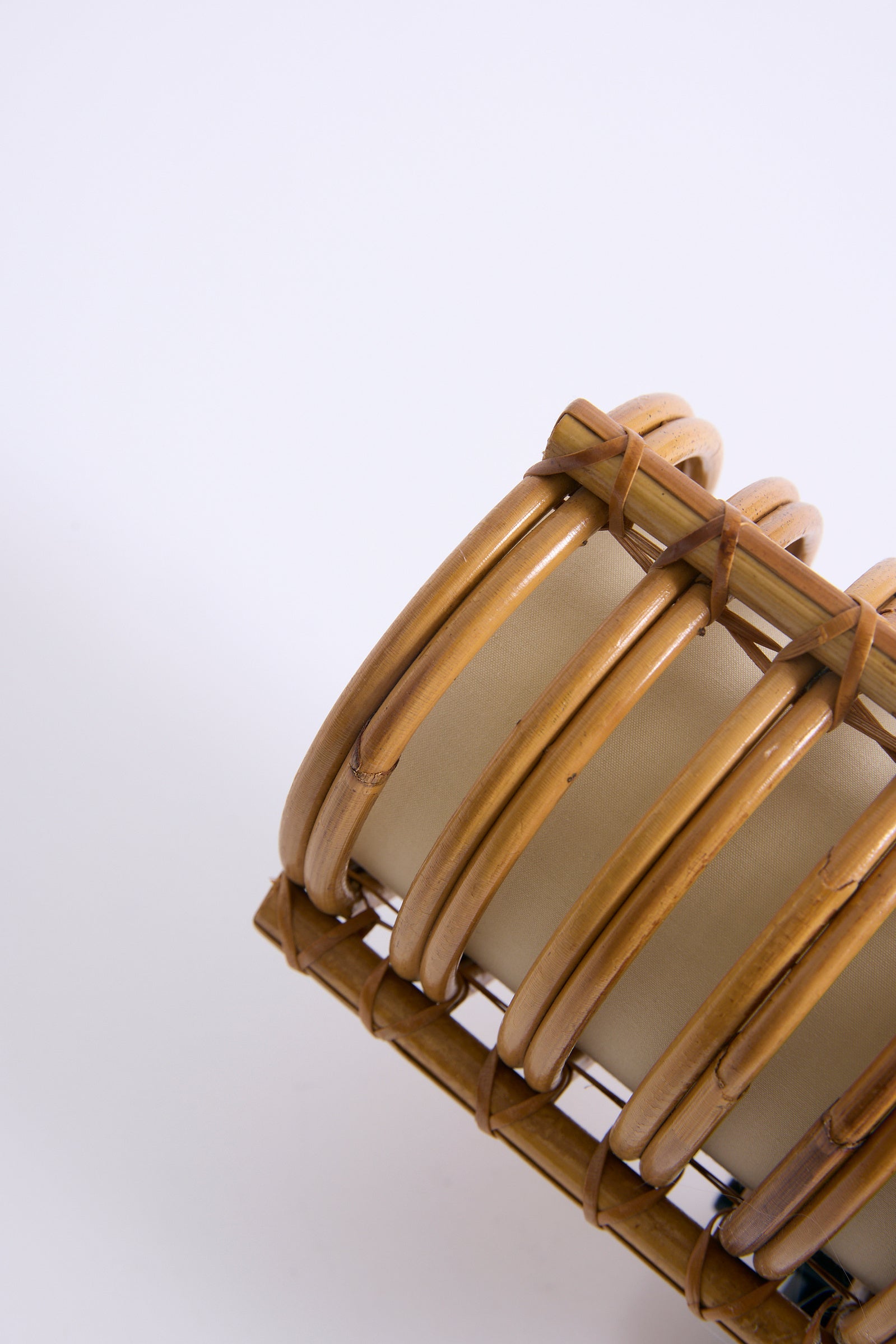 Pair of Rattan Wall Lights
