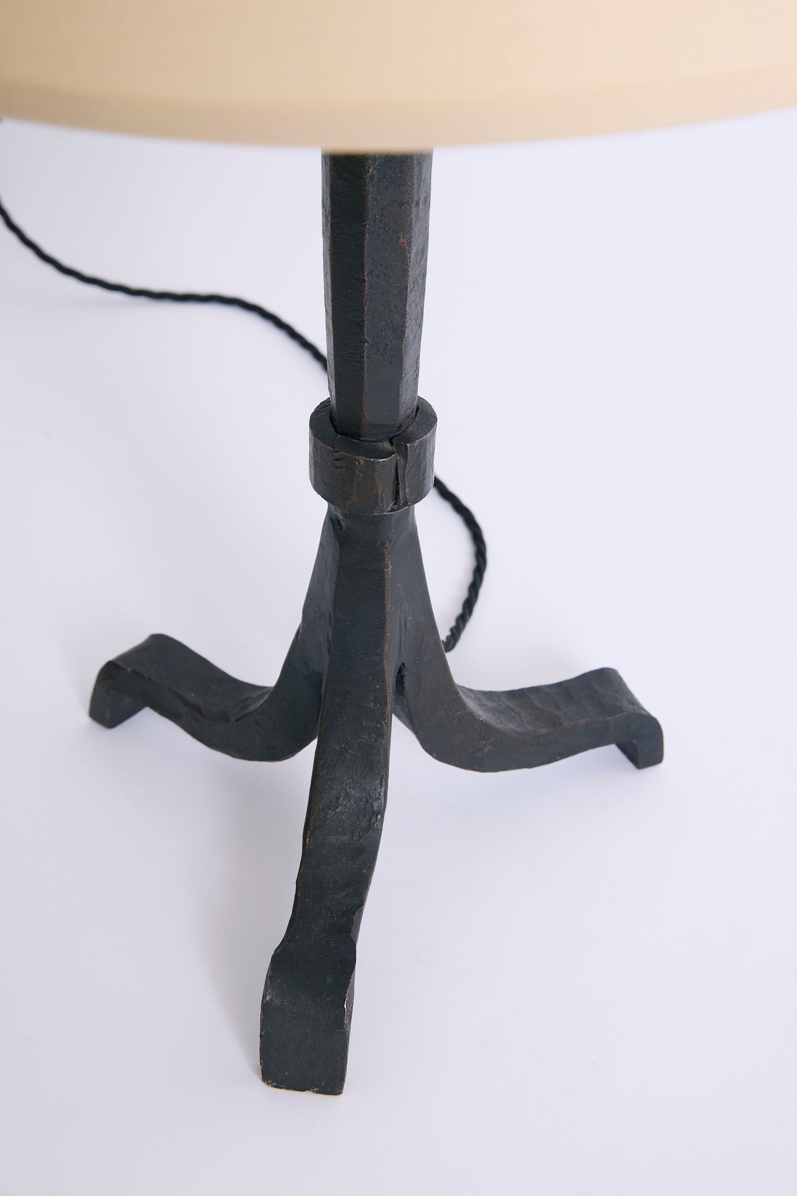 Forged Iron Table Lamp
