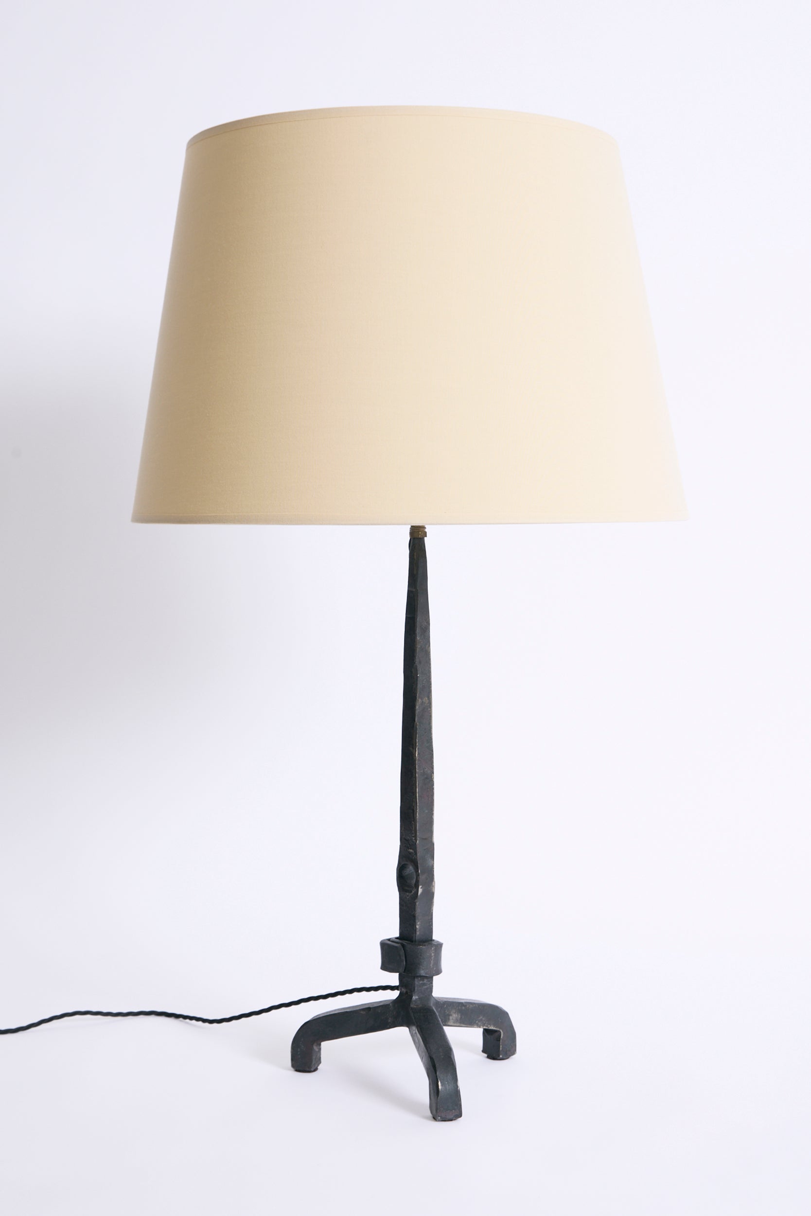 Forged Iron Table Lamp