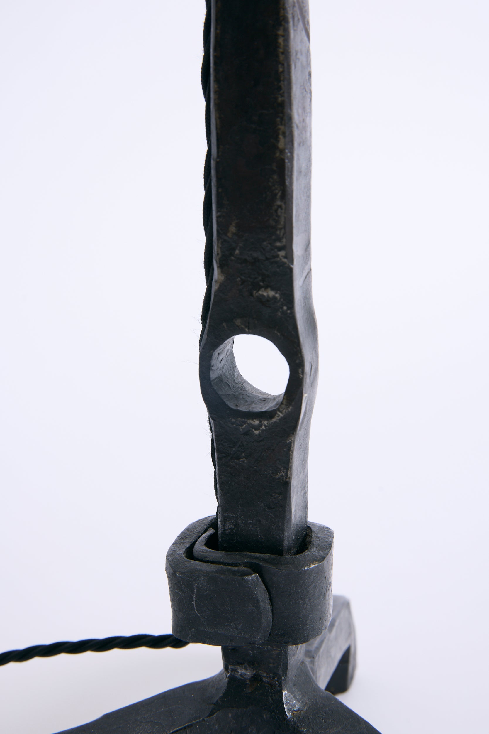 Forged Iron Table Lamp