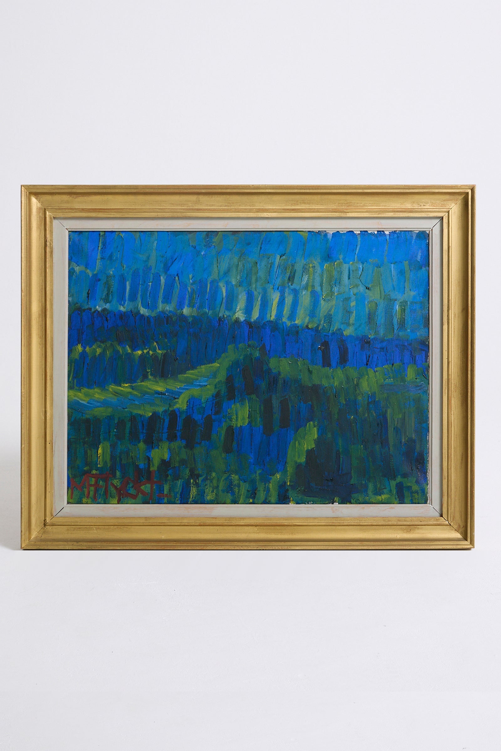 10373- Painting by Manfred Flyckt