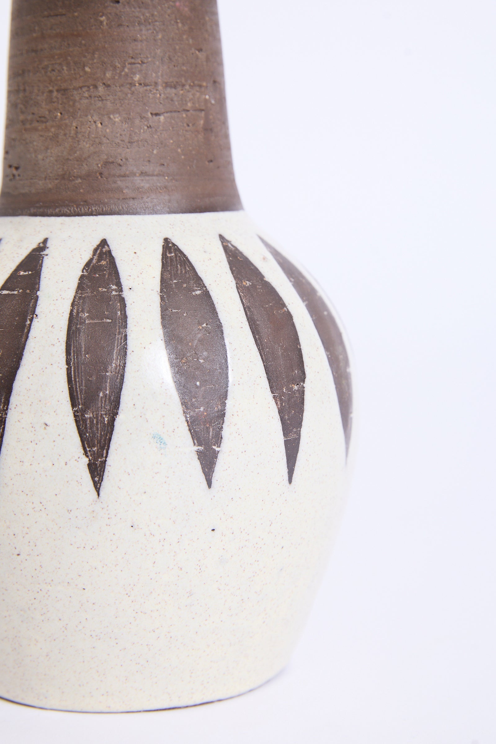 Mid-Century Stoneware Table Lamp