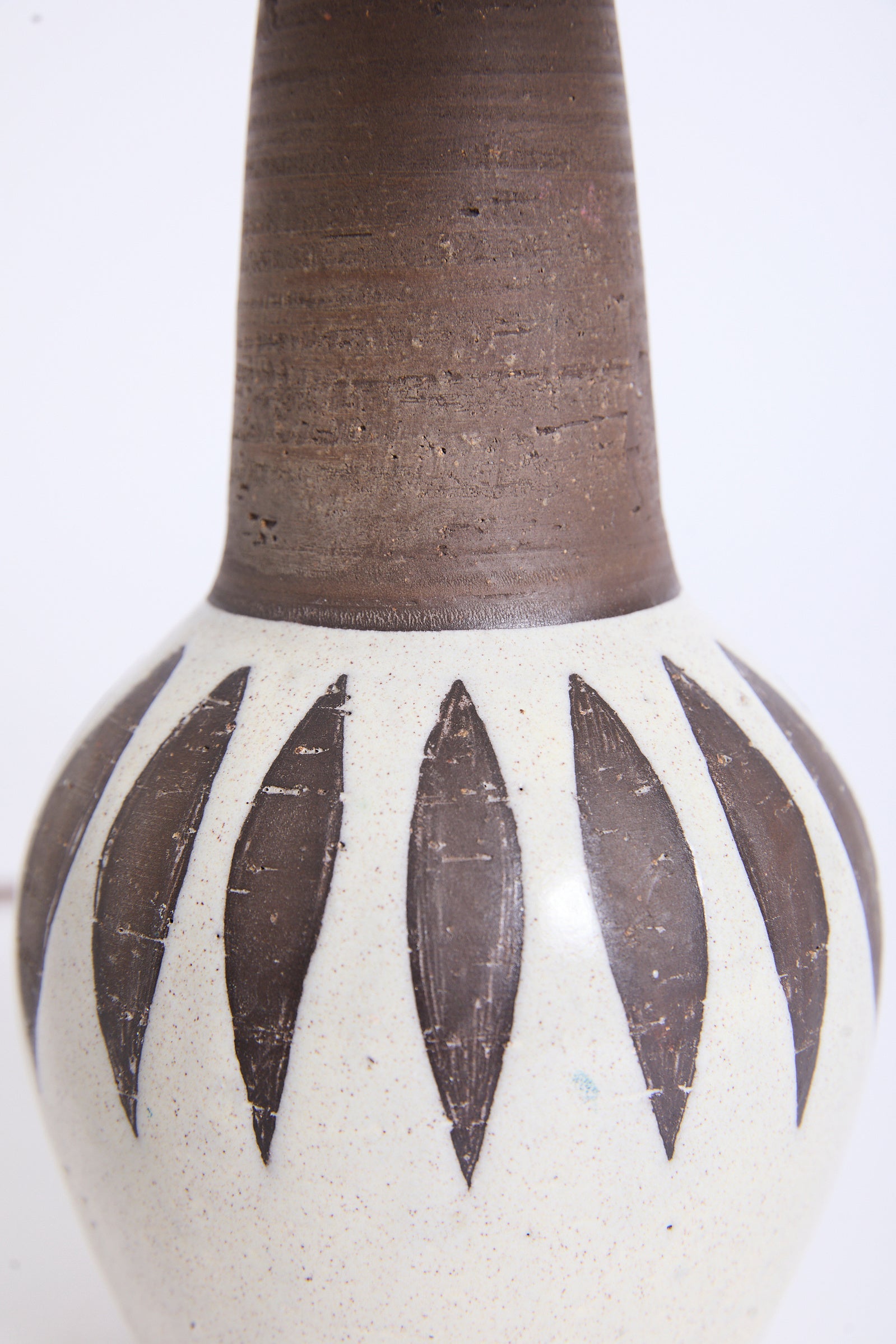 Mid-Century Stoneware Table Lamp