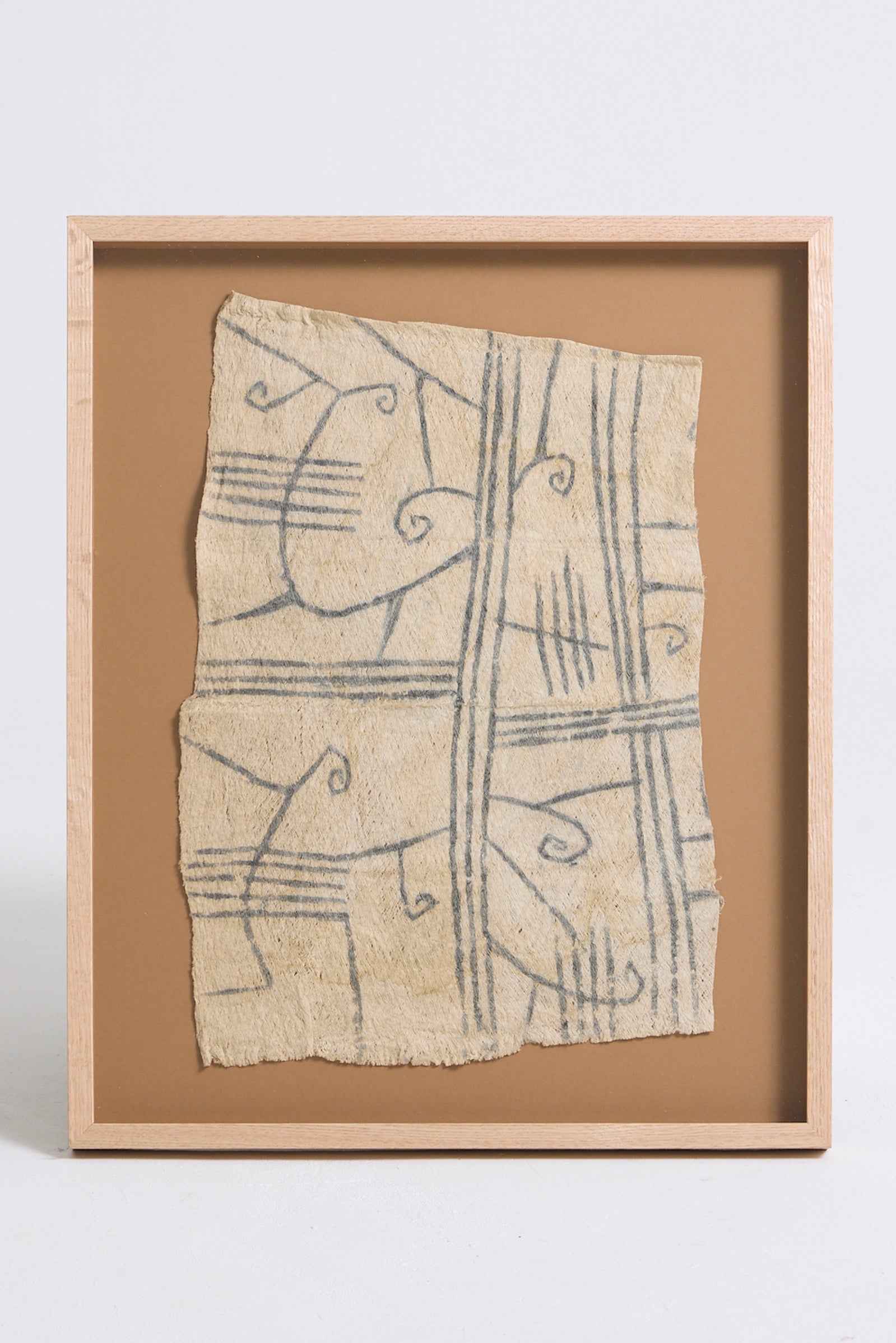 Set of 9 Mbuti Bark Cloths
