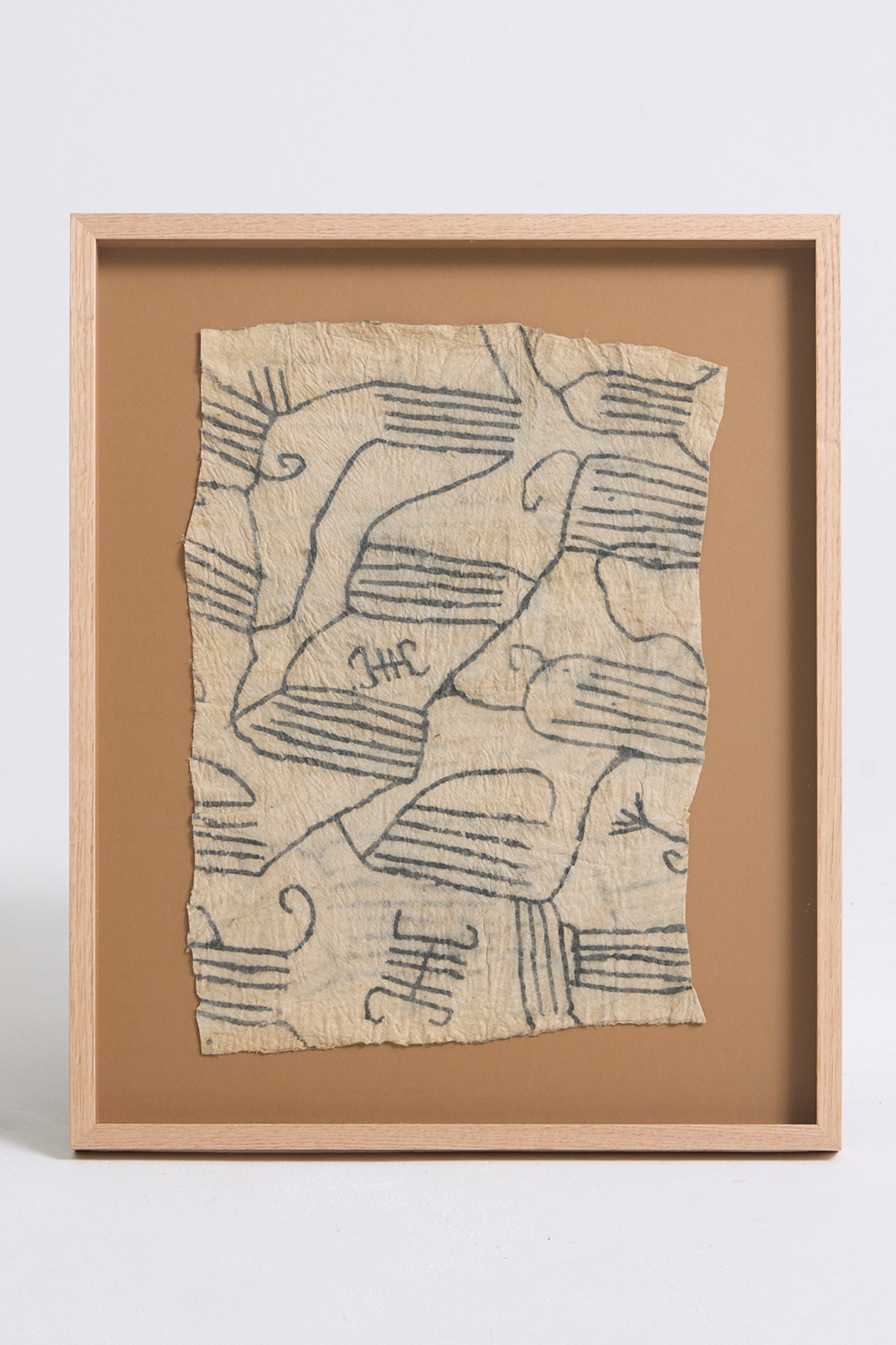 Set of 9 Mbuti Bark Cloths