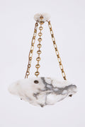 10393- Alabaster Ceiling Light