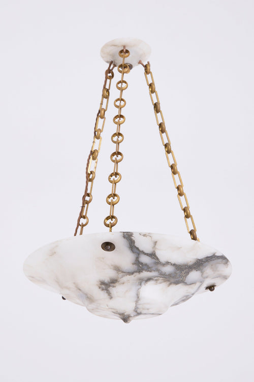 10393- Alabaster Ceiling Light