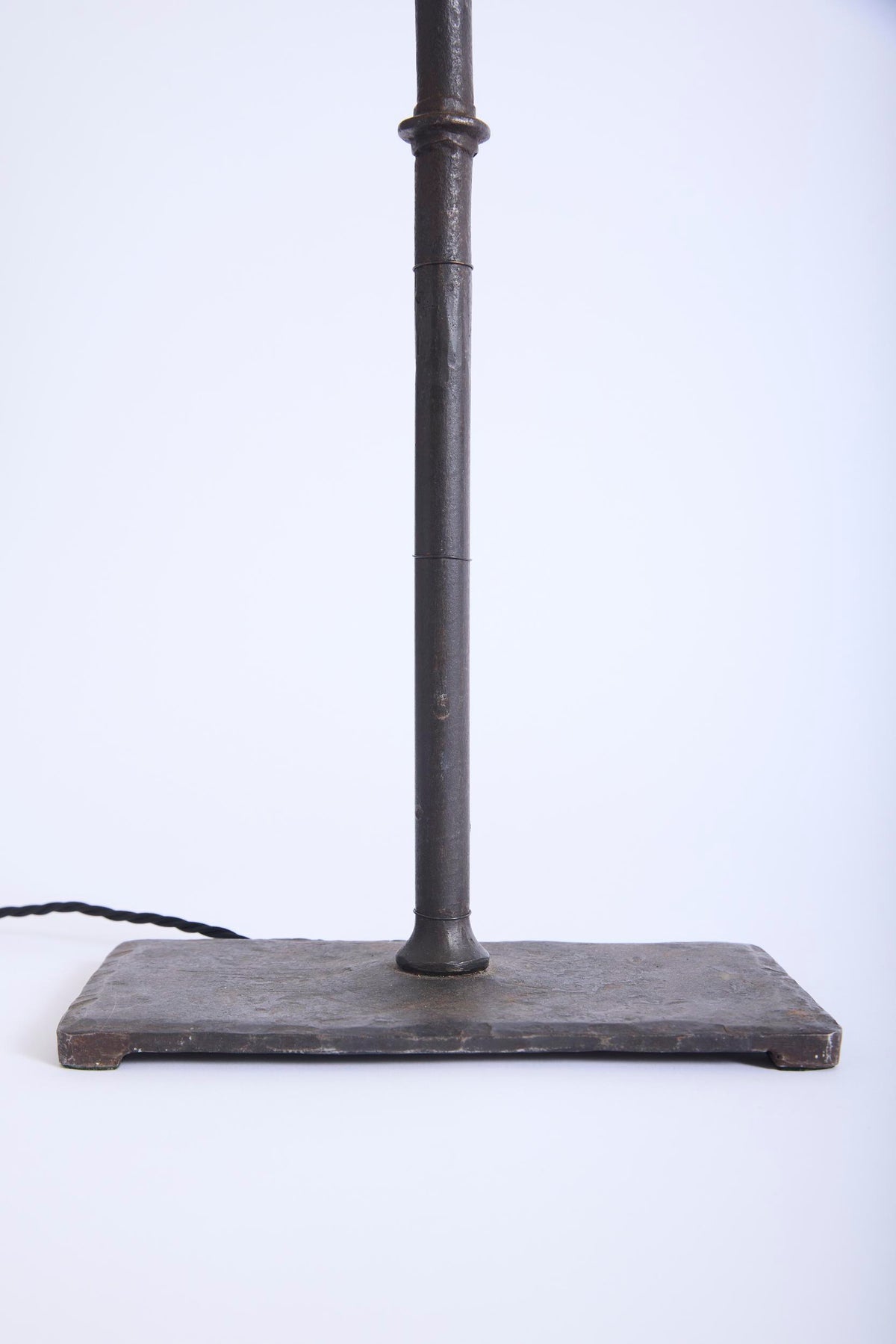 Iron and Parchment Table Lamp