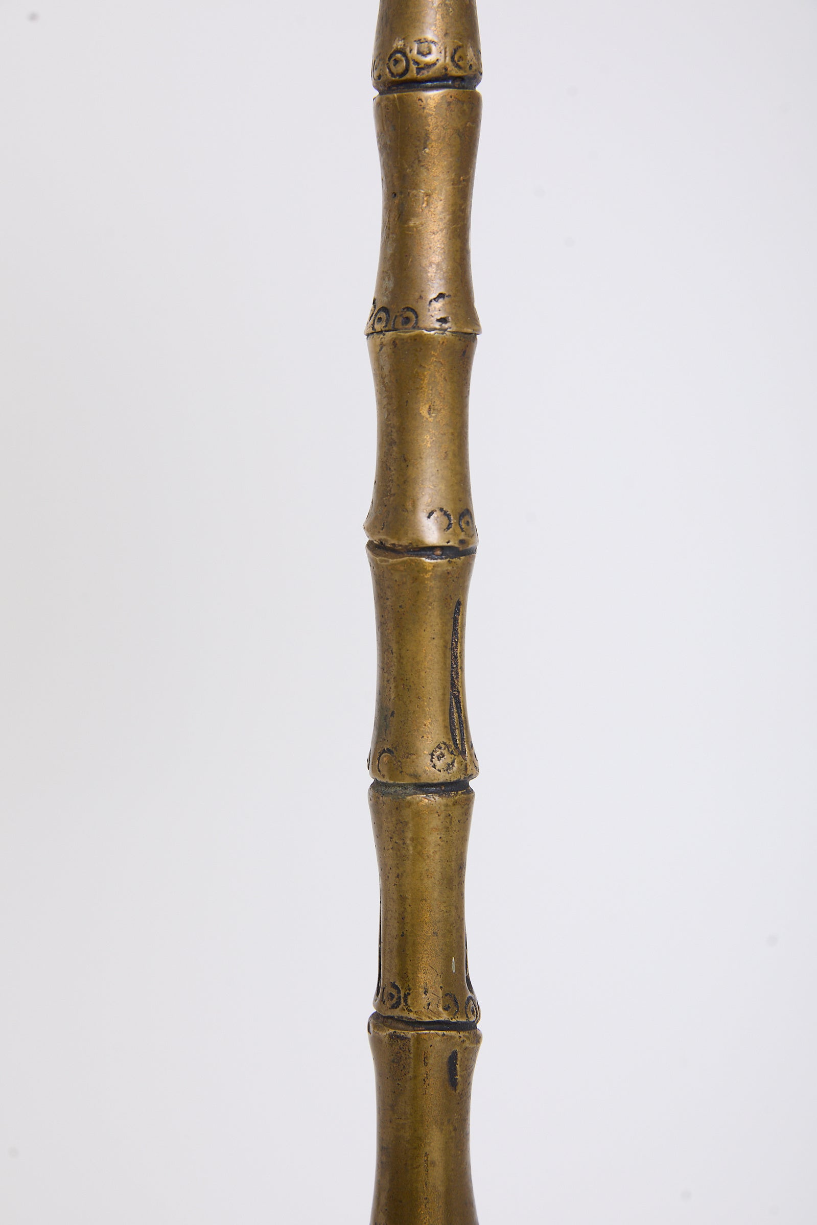 Brass Bamboo Floor Lamp