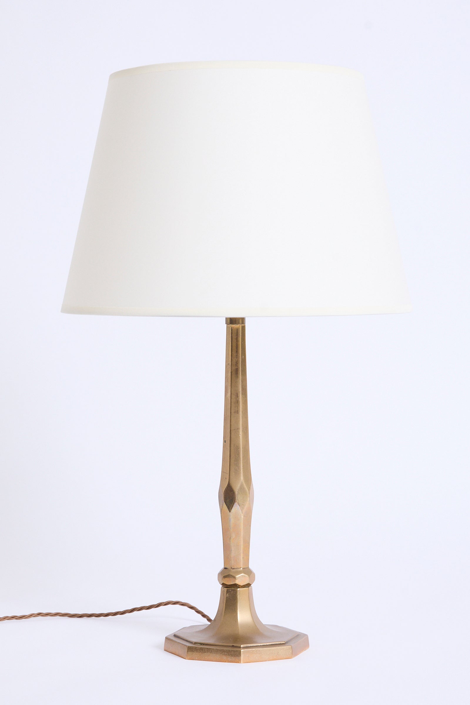 10416- Swedish Bronze Table Lamp