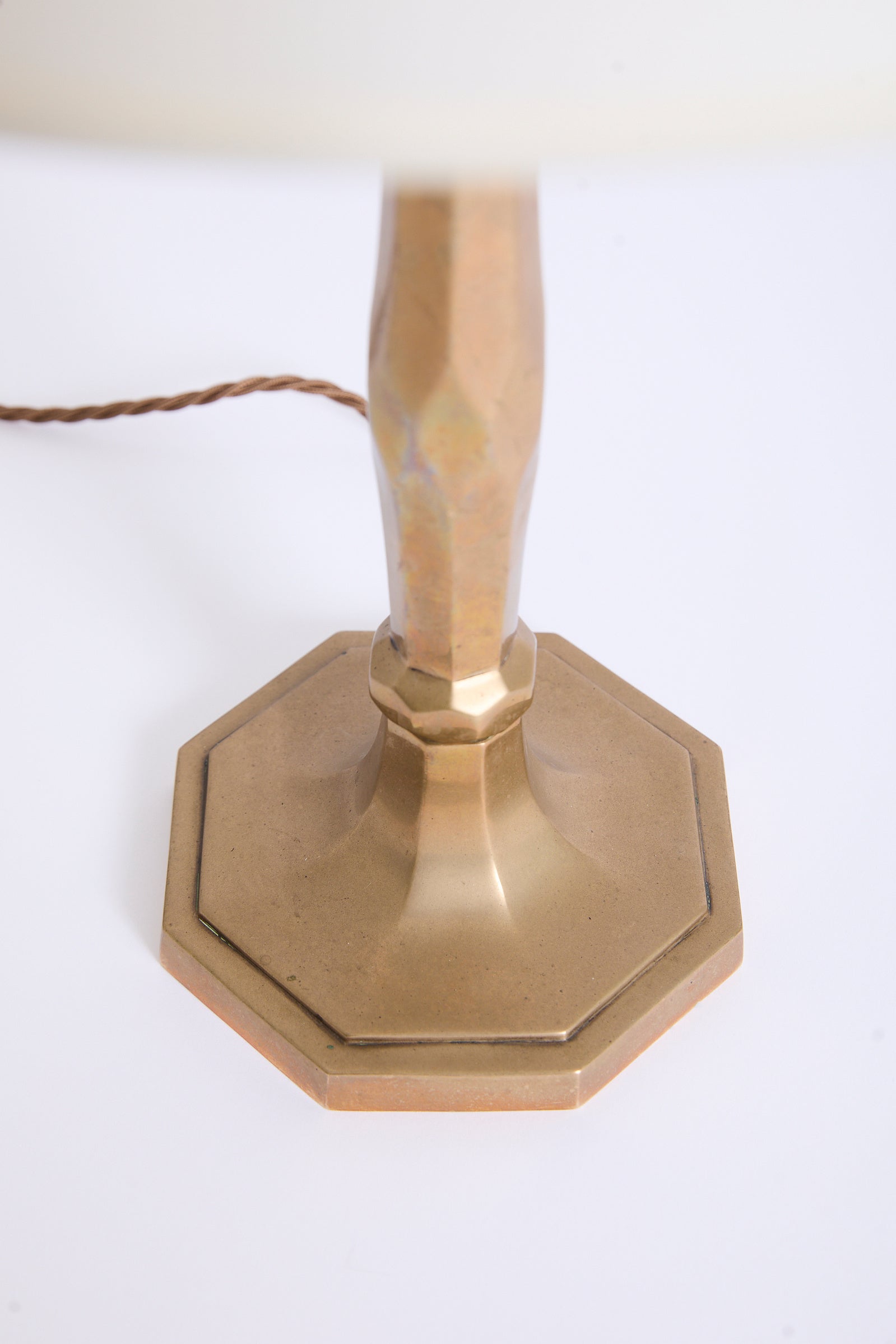 Swedish Bronze Table Lamp
