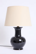 10419- Black Ceramic Table Lamp