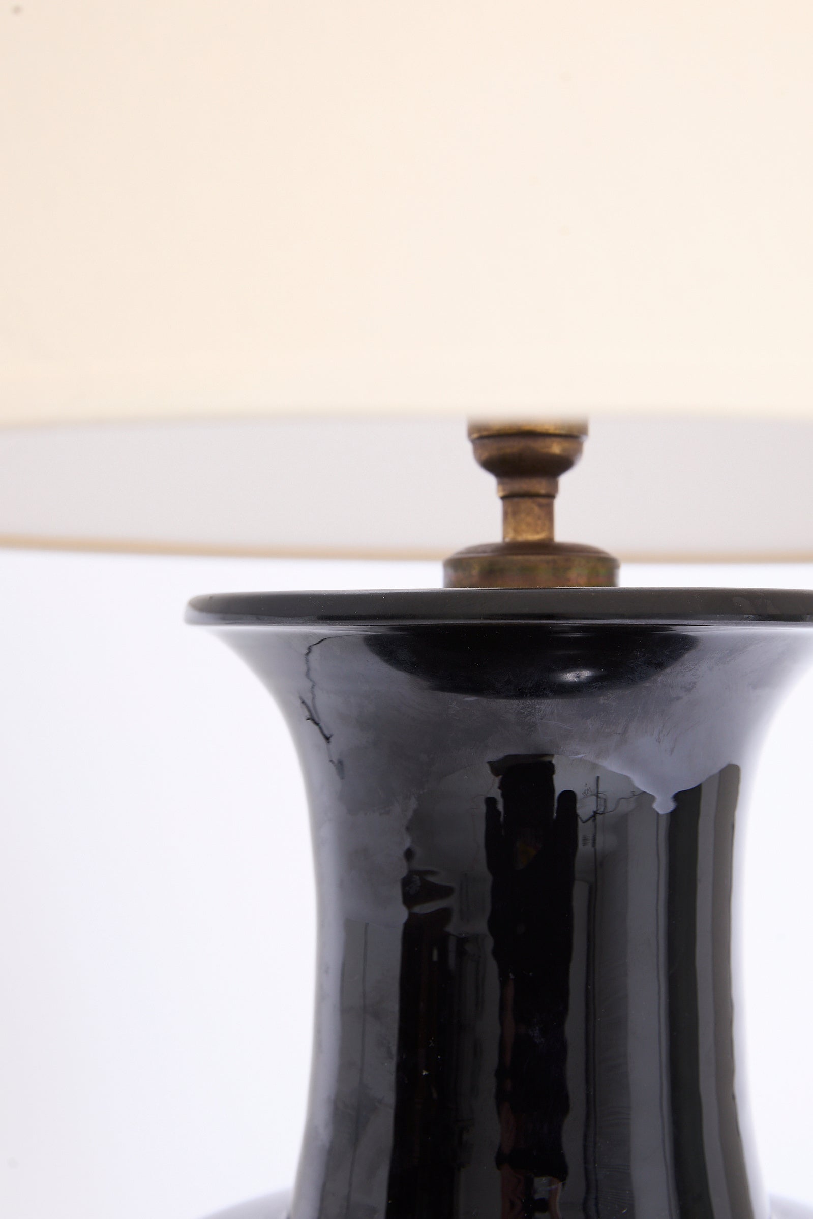 Black Ceramic Table Lamp