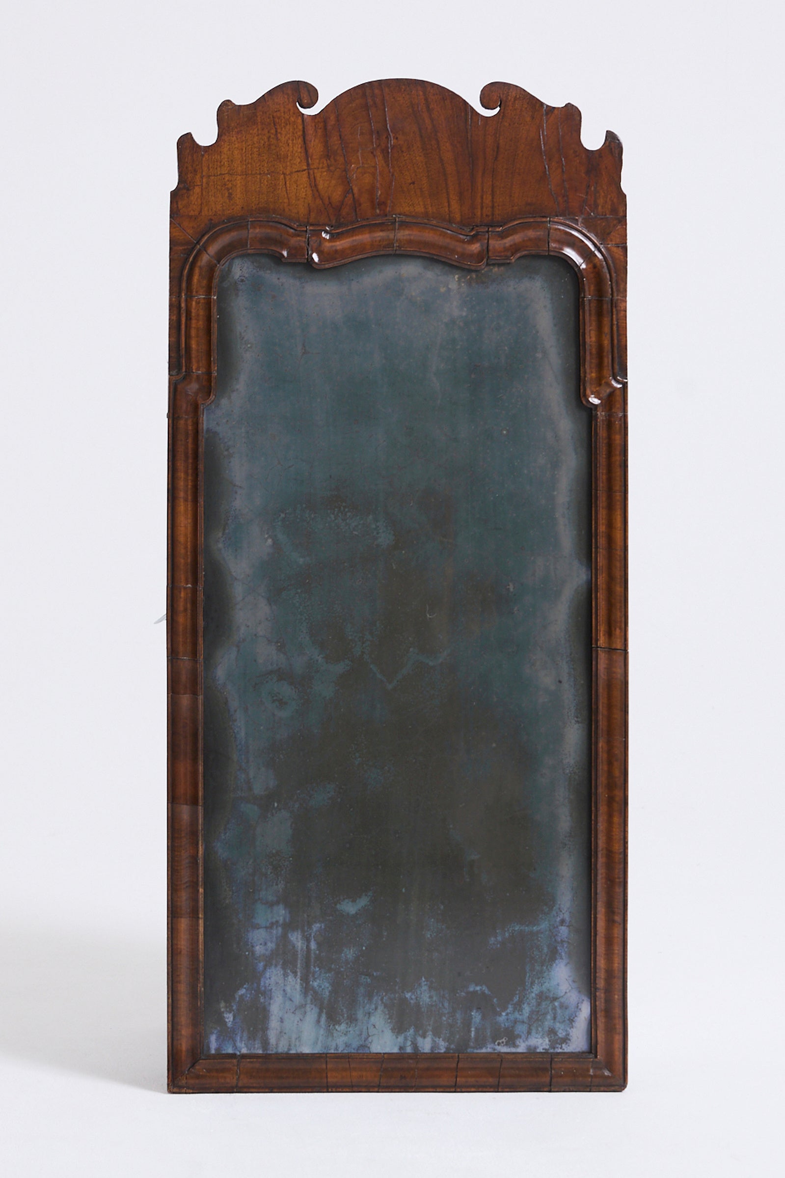 10423- George I Walnut Mirror