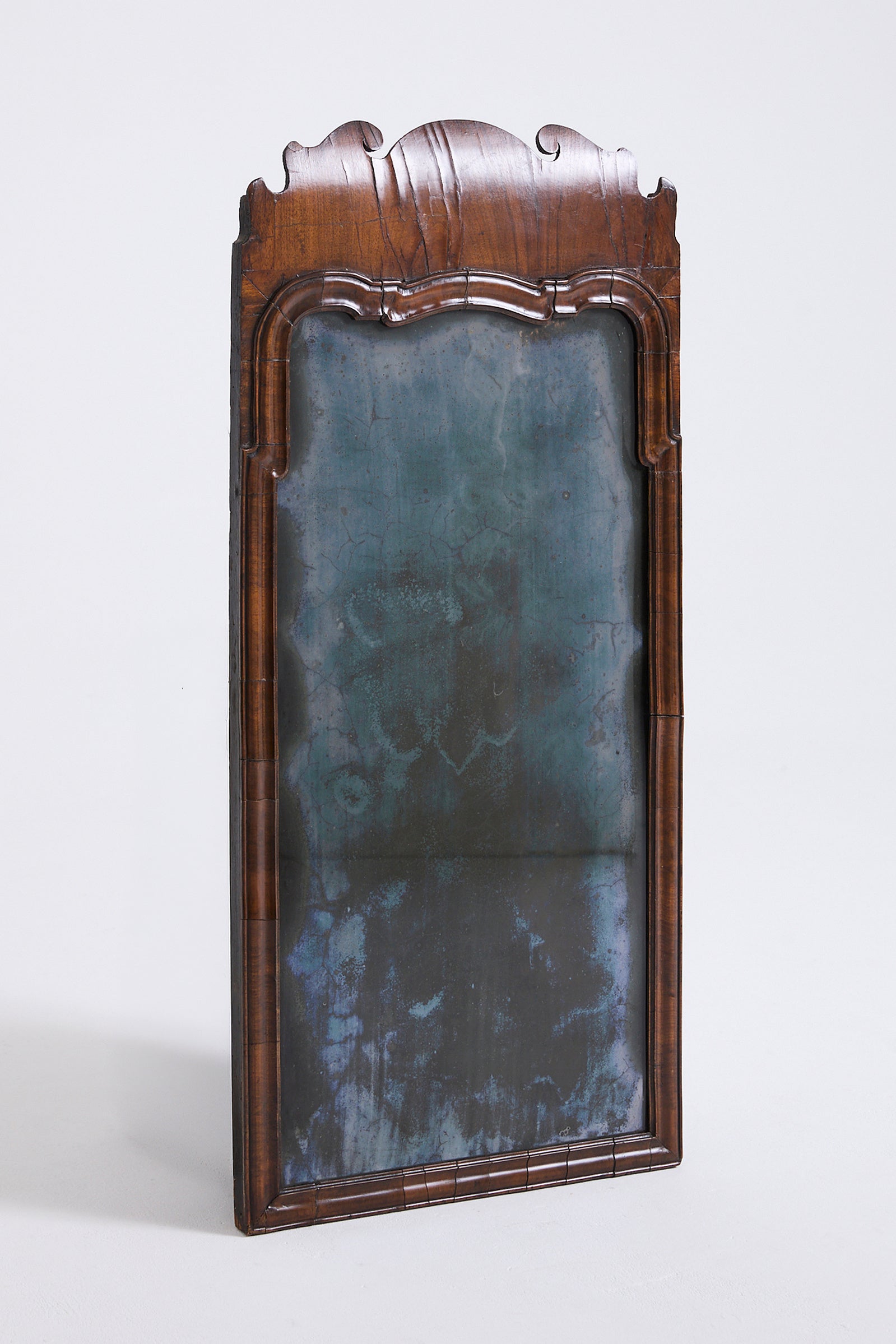 George I Walnut Mirror