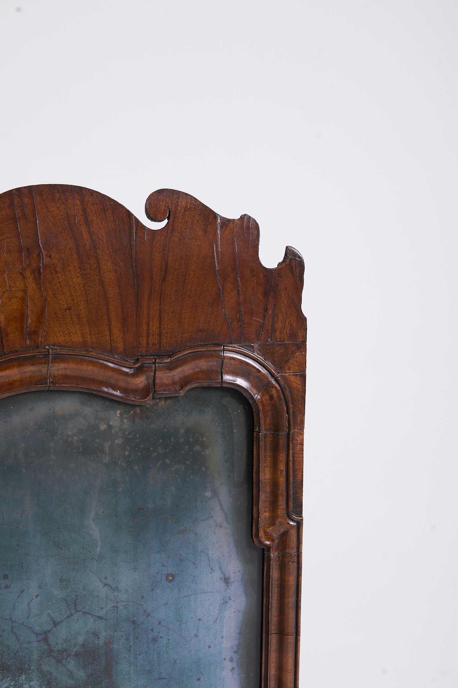 George I Walnut Mirror
