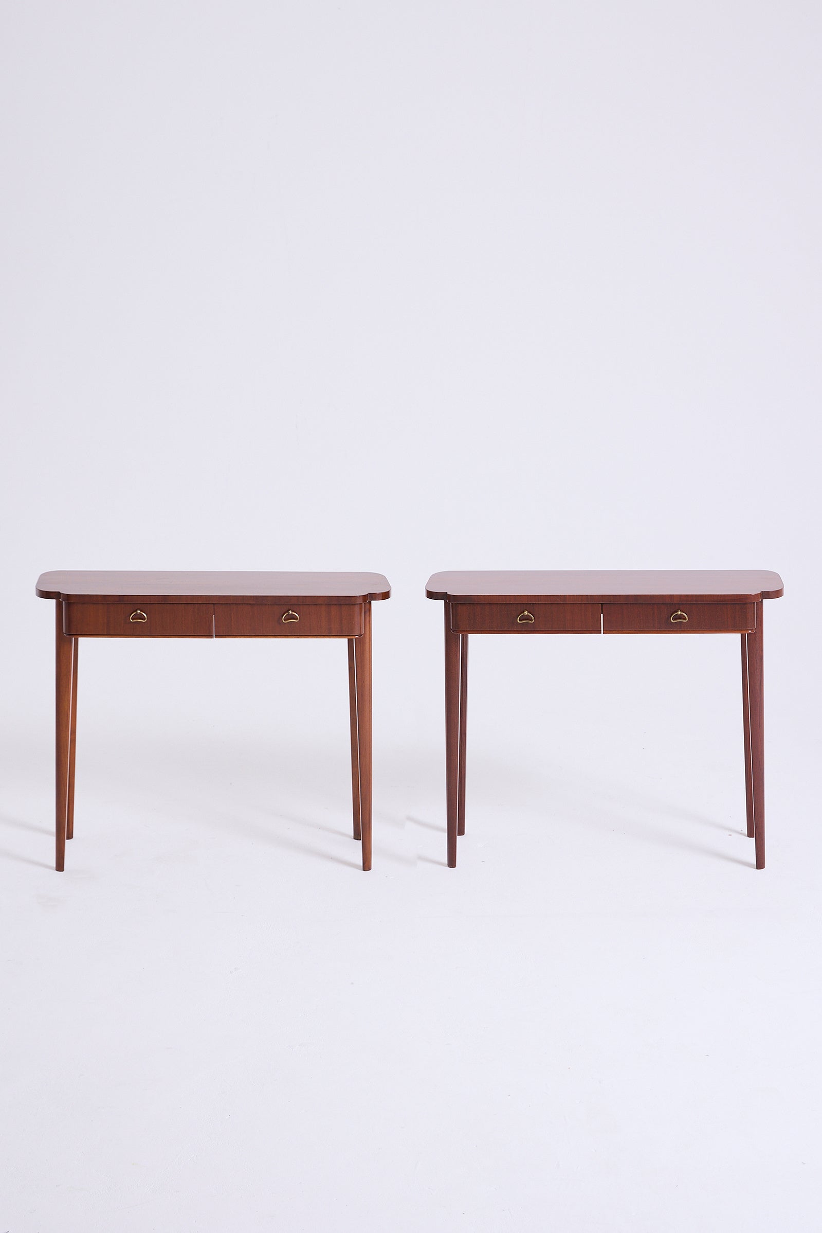 Pair of Swedish Modern Bedside Tables
