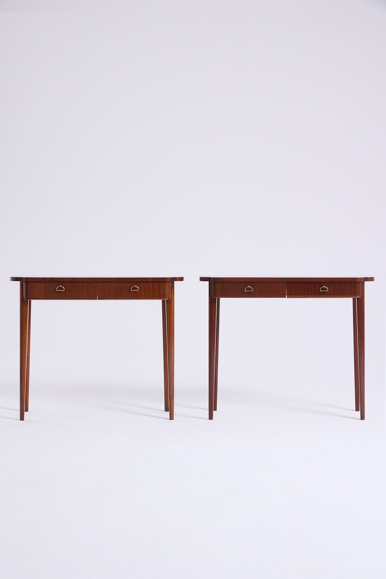 Pair of Swedish Modern Bedside Tables
