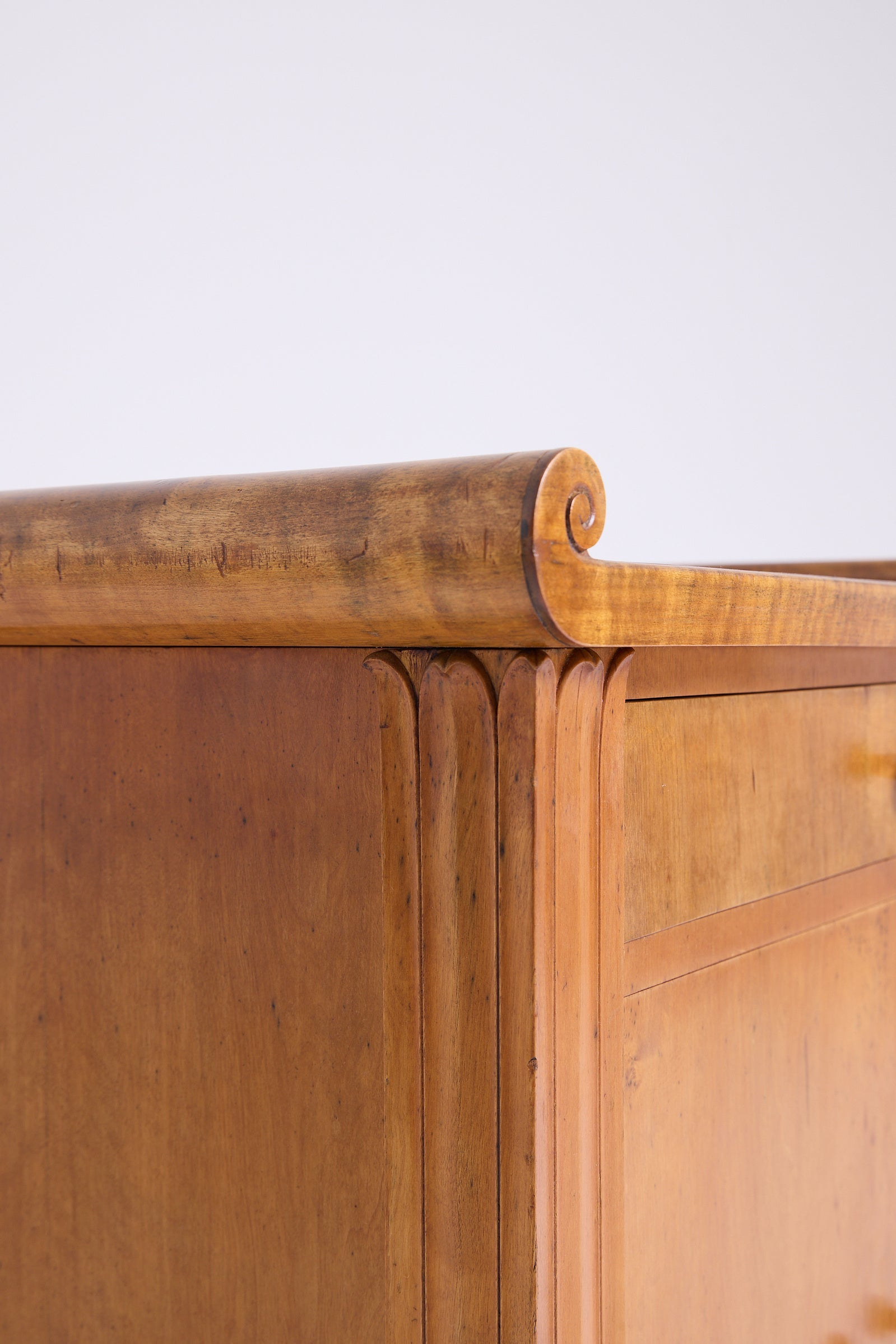 Art Deco Birch Cabinet