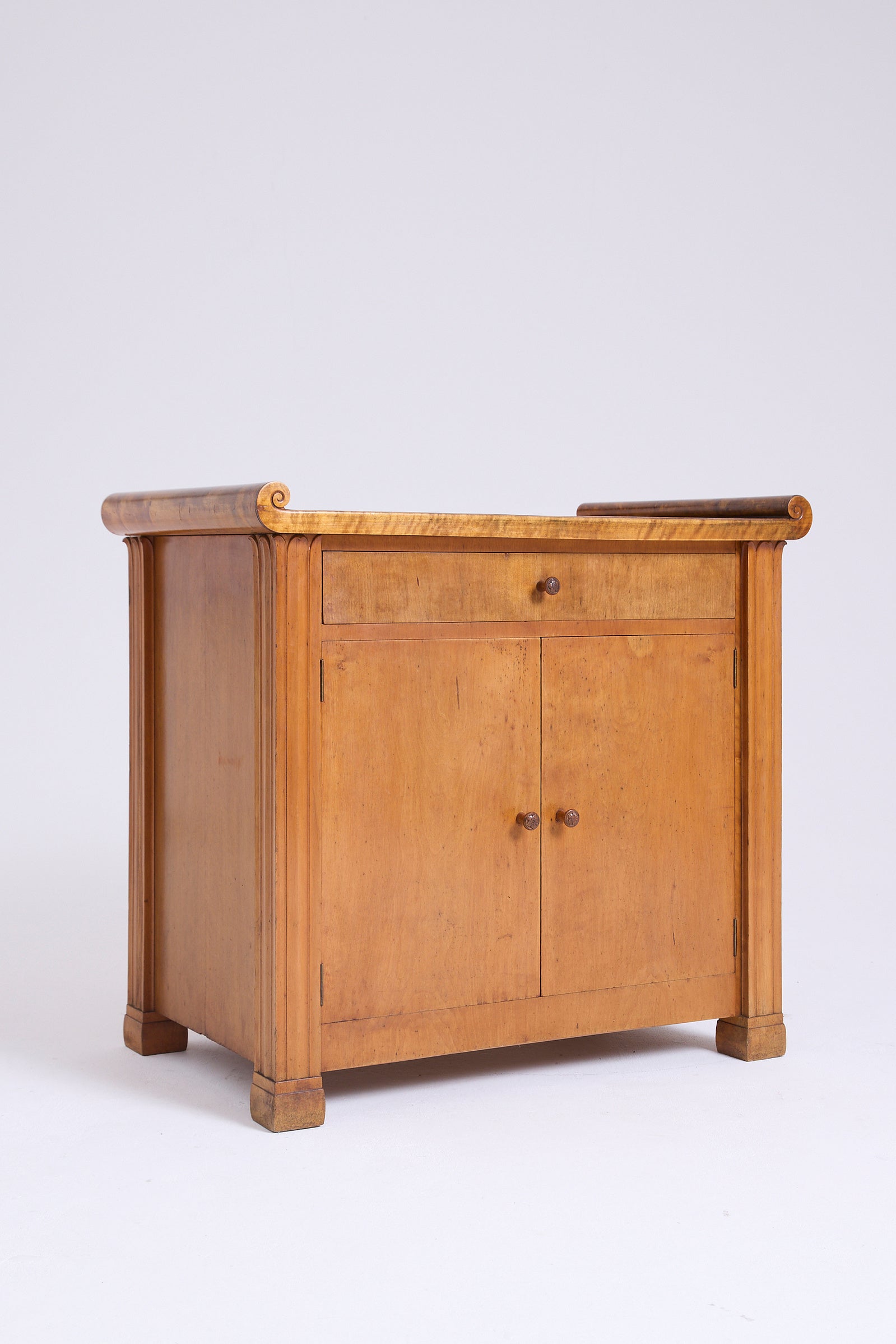 Art Deco Birch Cabinet