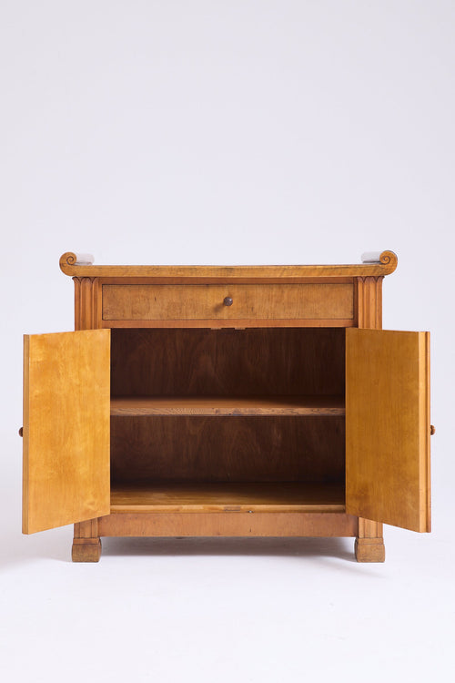Art Deco Birch Cabinet