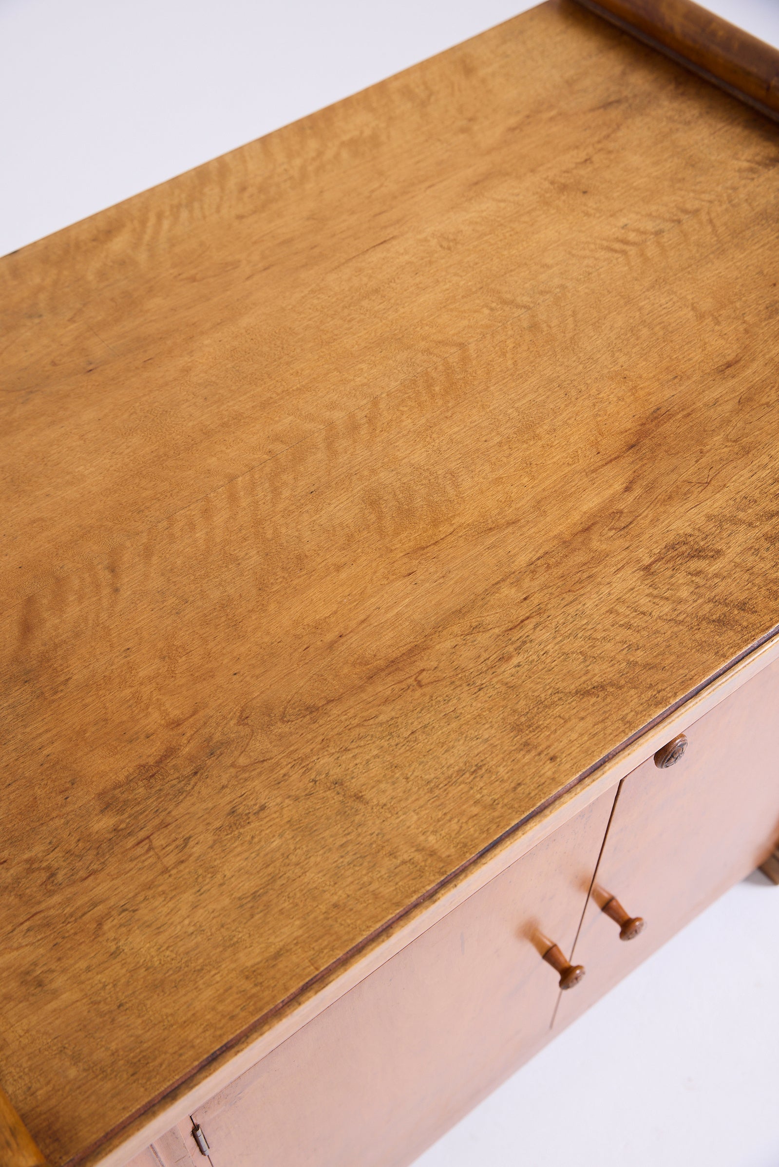 Art Deco Birch Cabinet