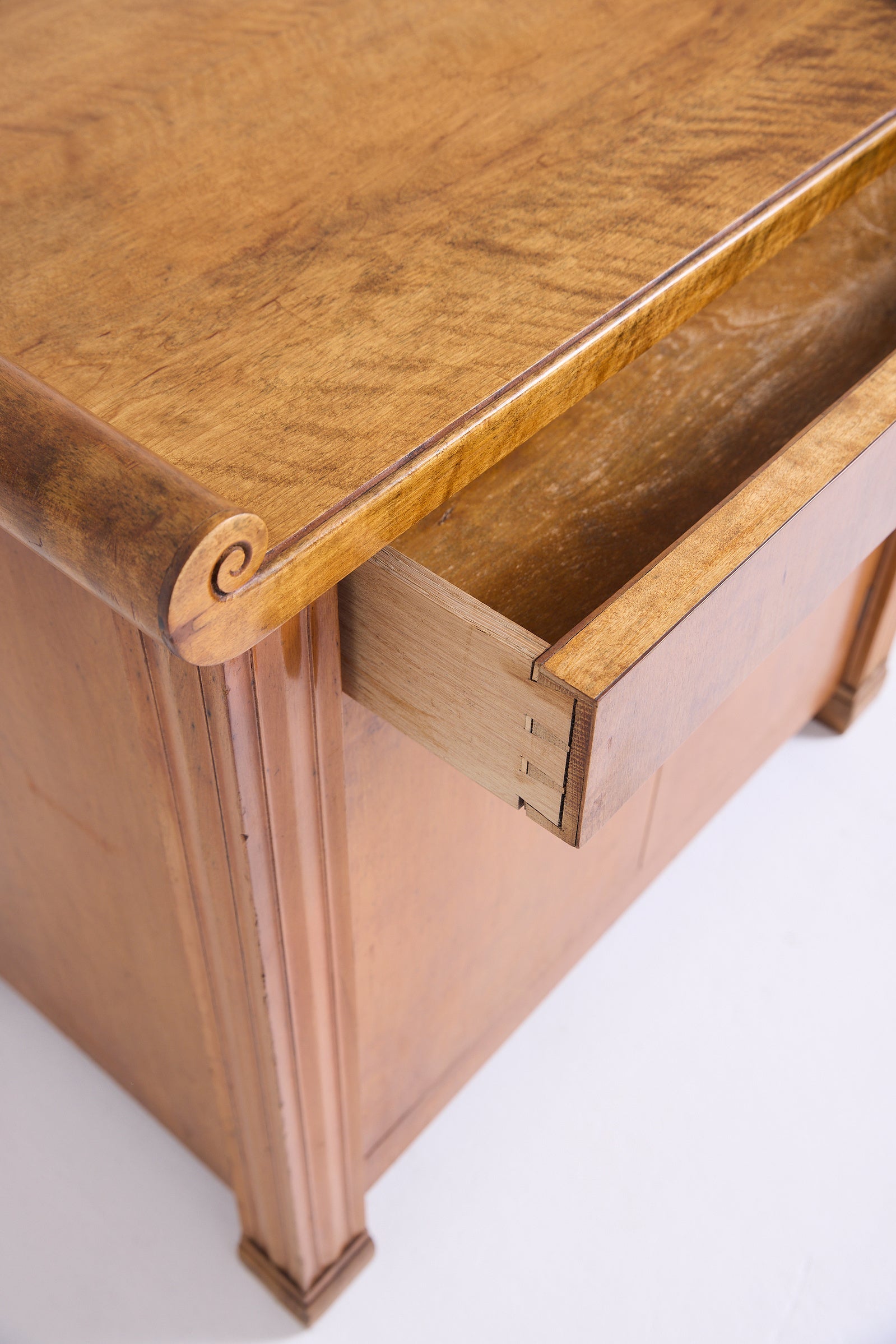 Art Deco Birch Cabinet