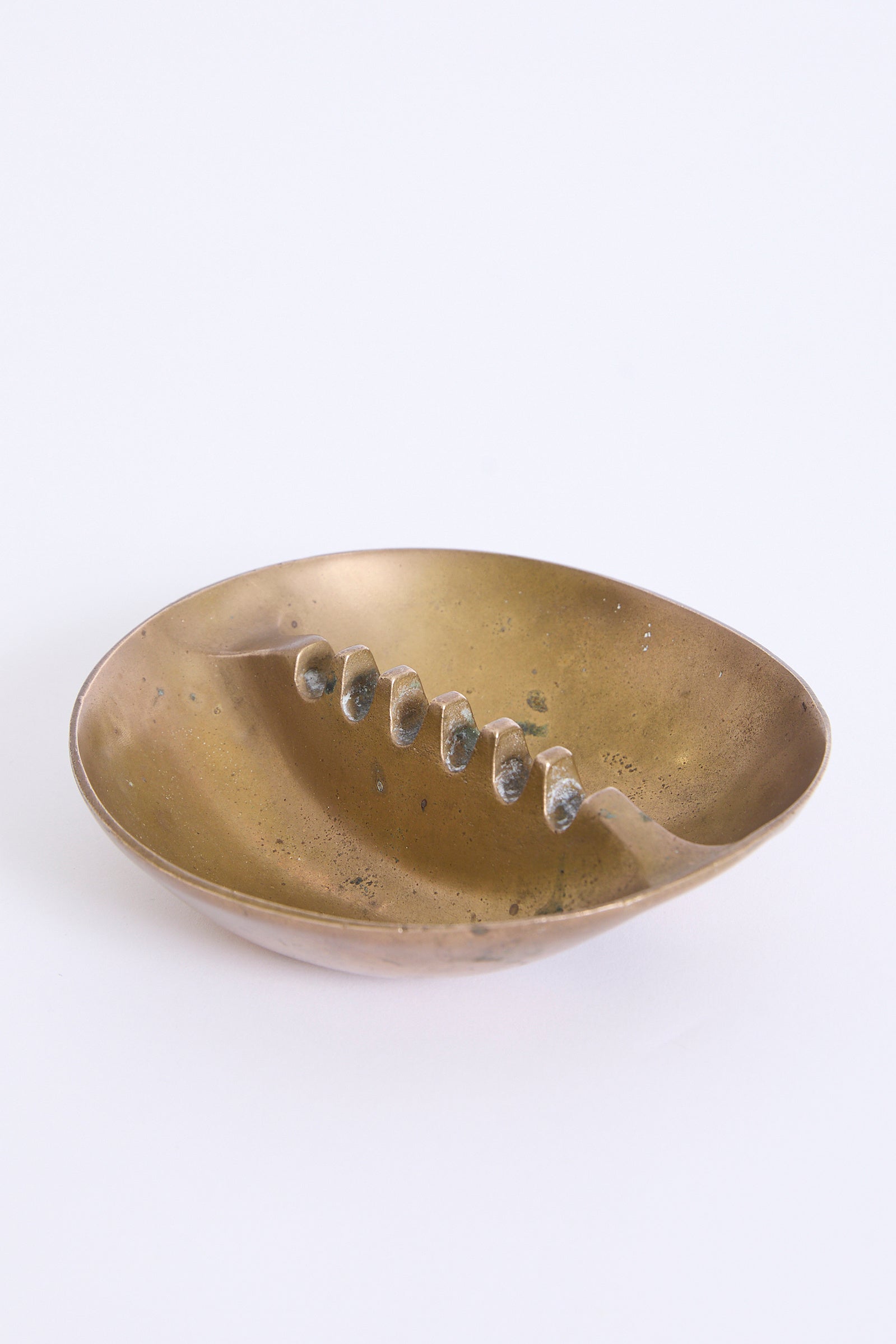 10450- Bronze Ashtray att. to Carl Auböck