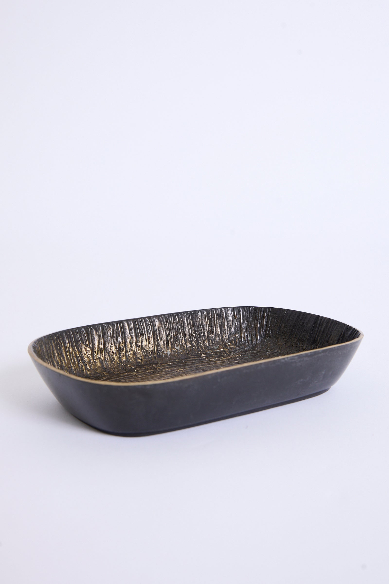 Bronze Brutalist Plate